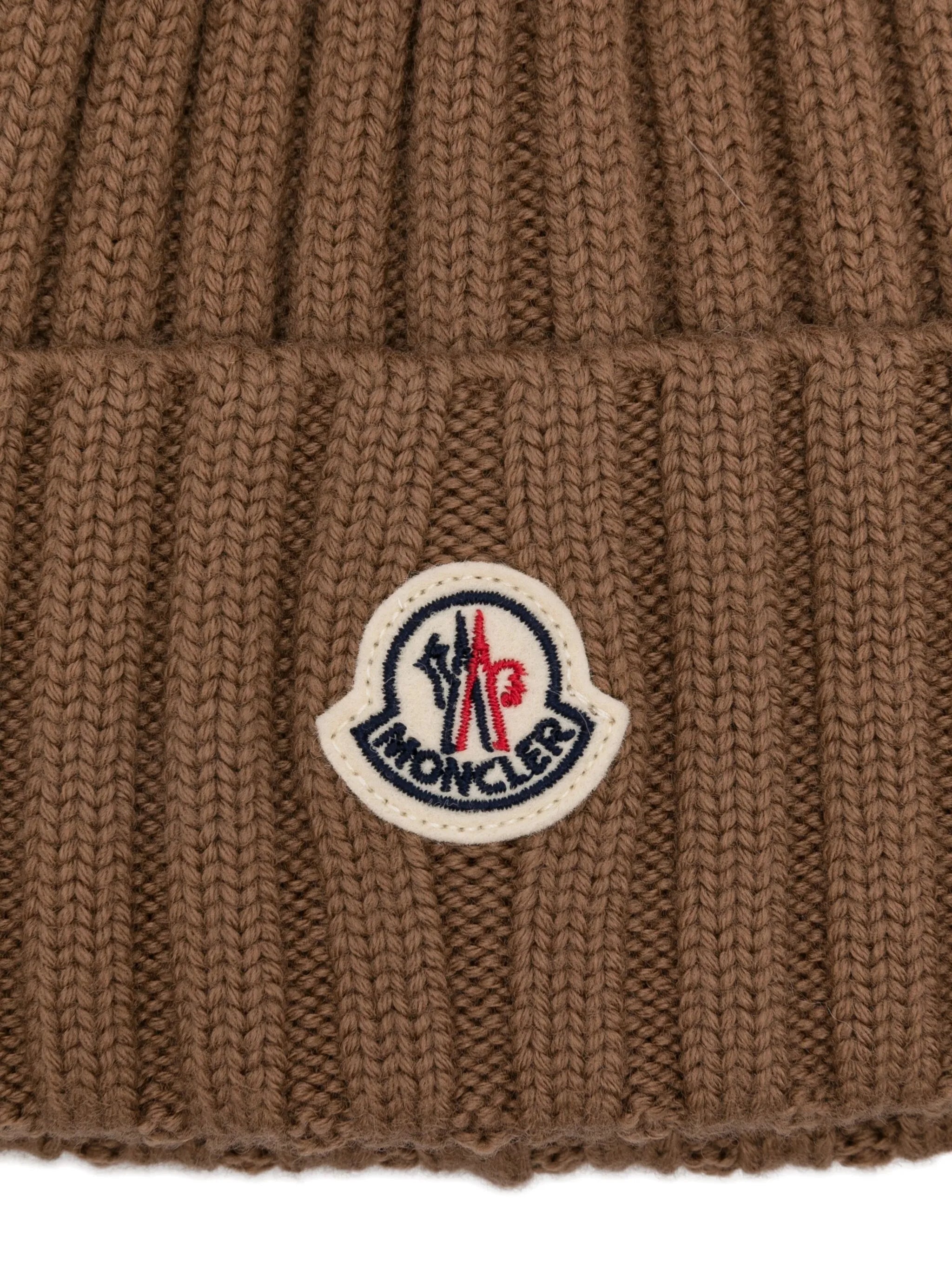 wool beanie with pom pom