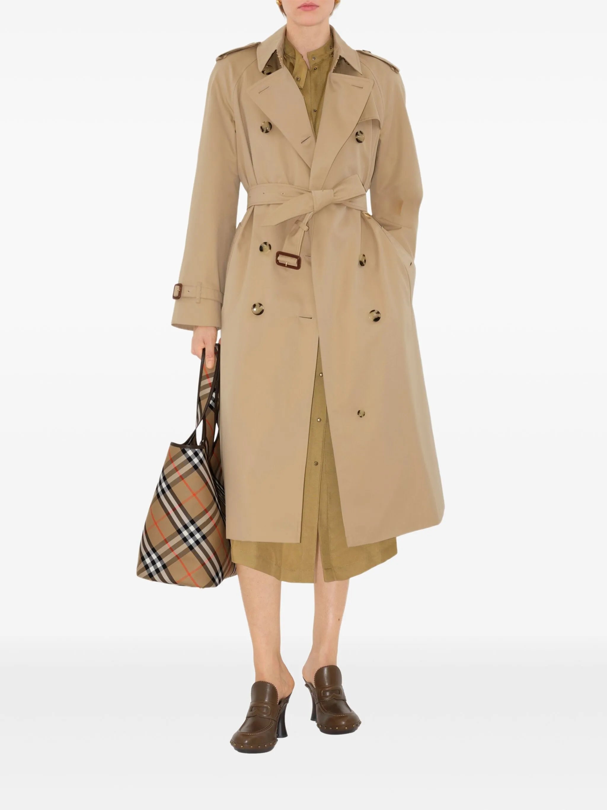 long Waterloo Heritage trench coat
