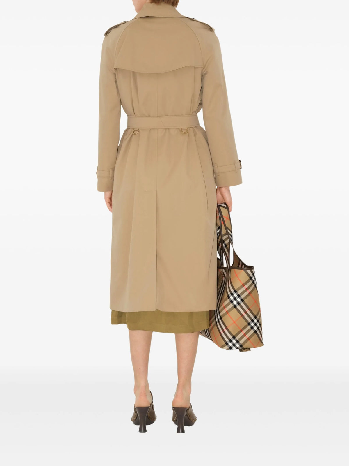 long Waterloo Heritage trench coat