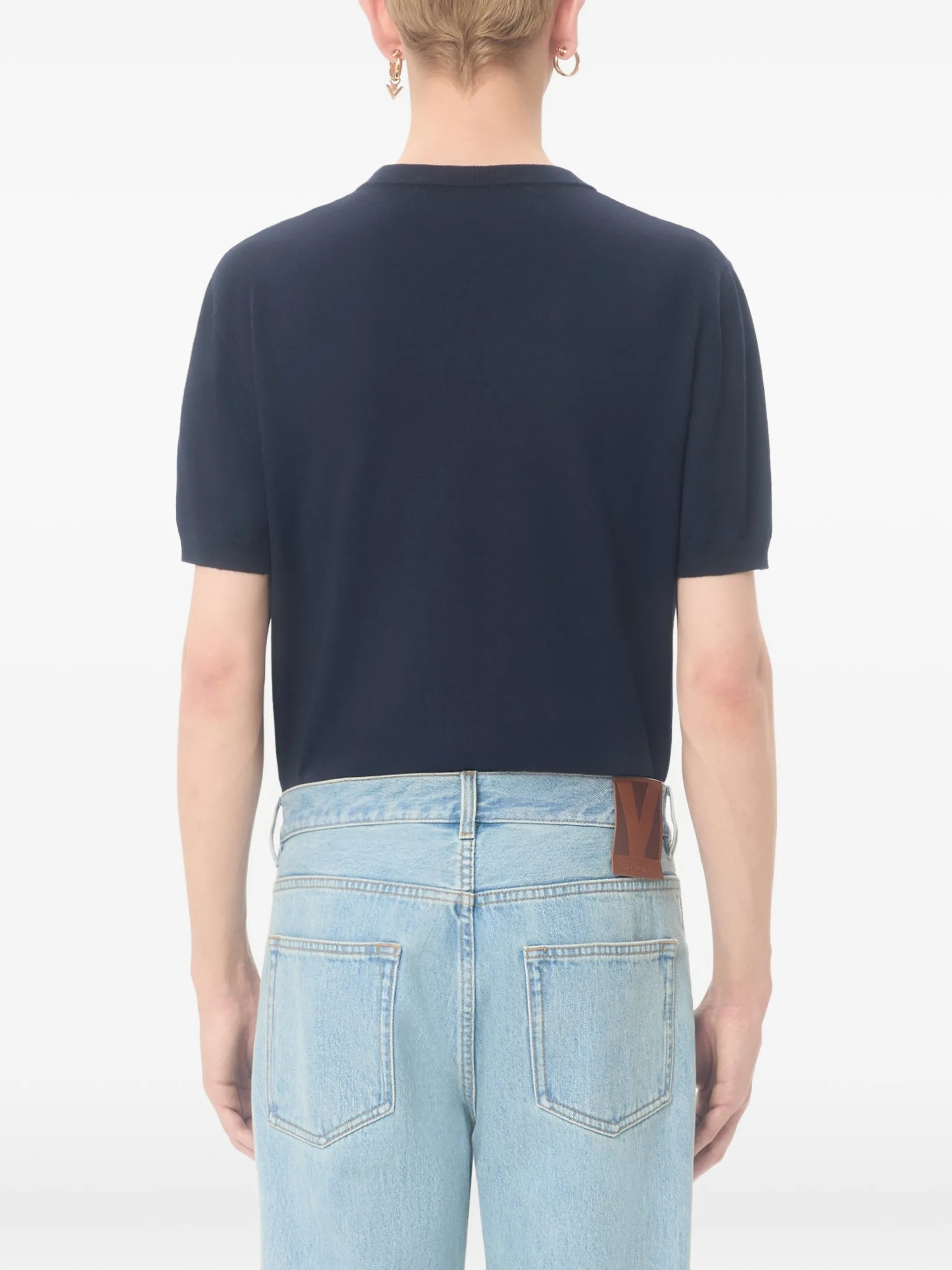 wool t-shirt with VLogo patch