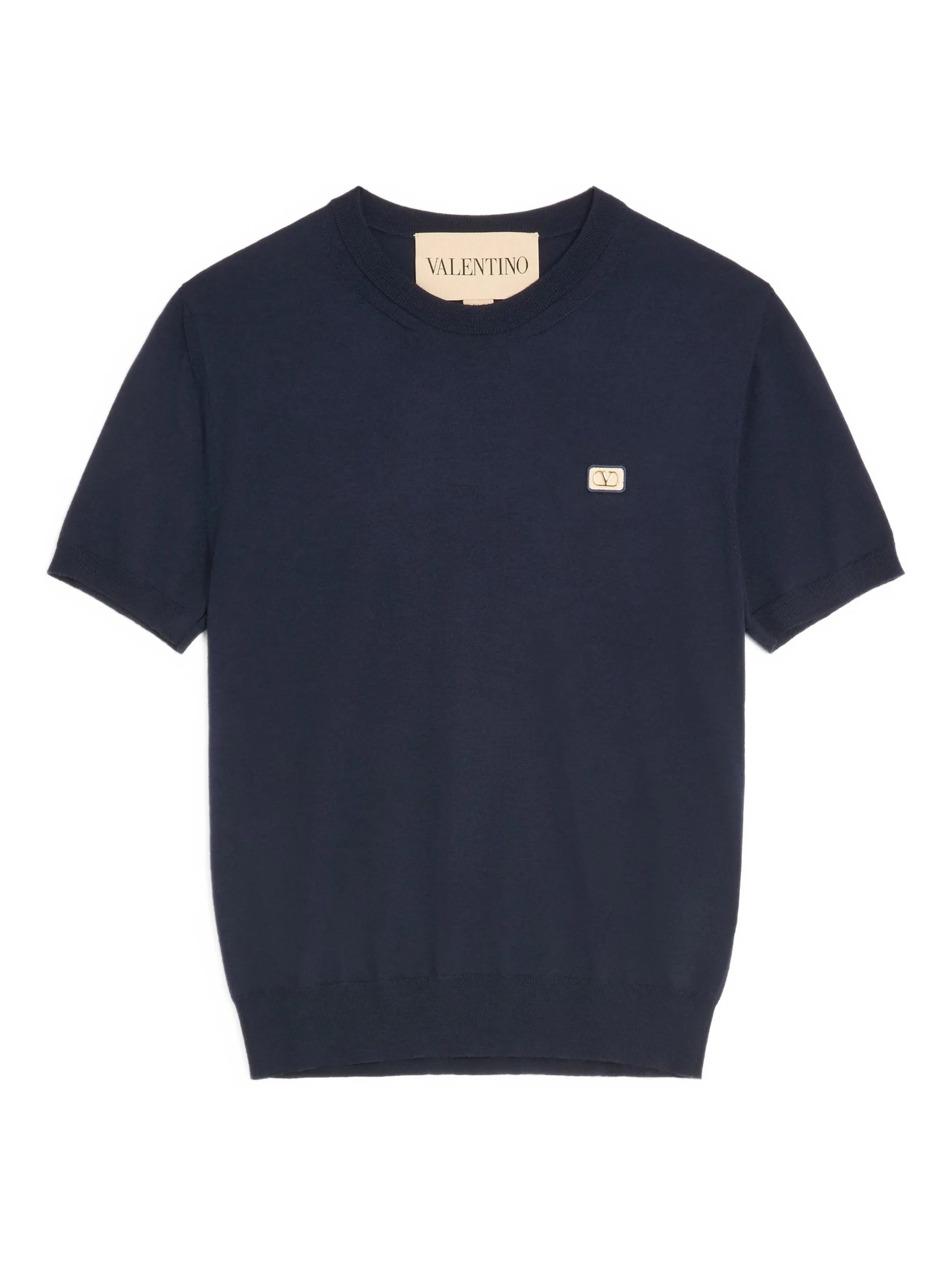 wool t-shirt with VLogo patch