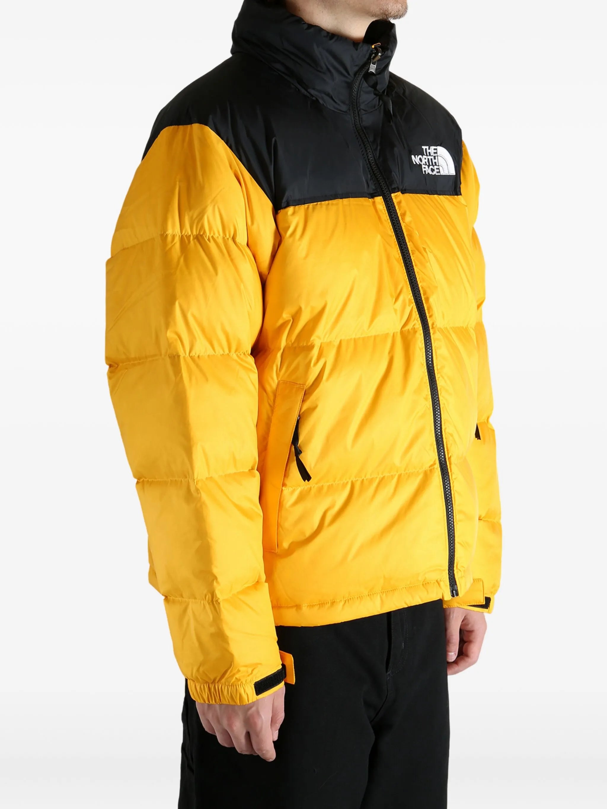 1996 Retro Nuptse colour-block puffer jacket