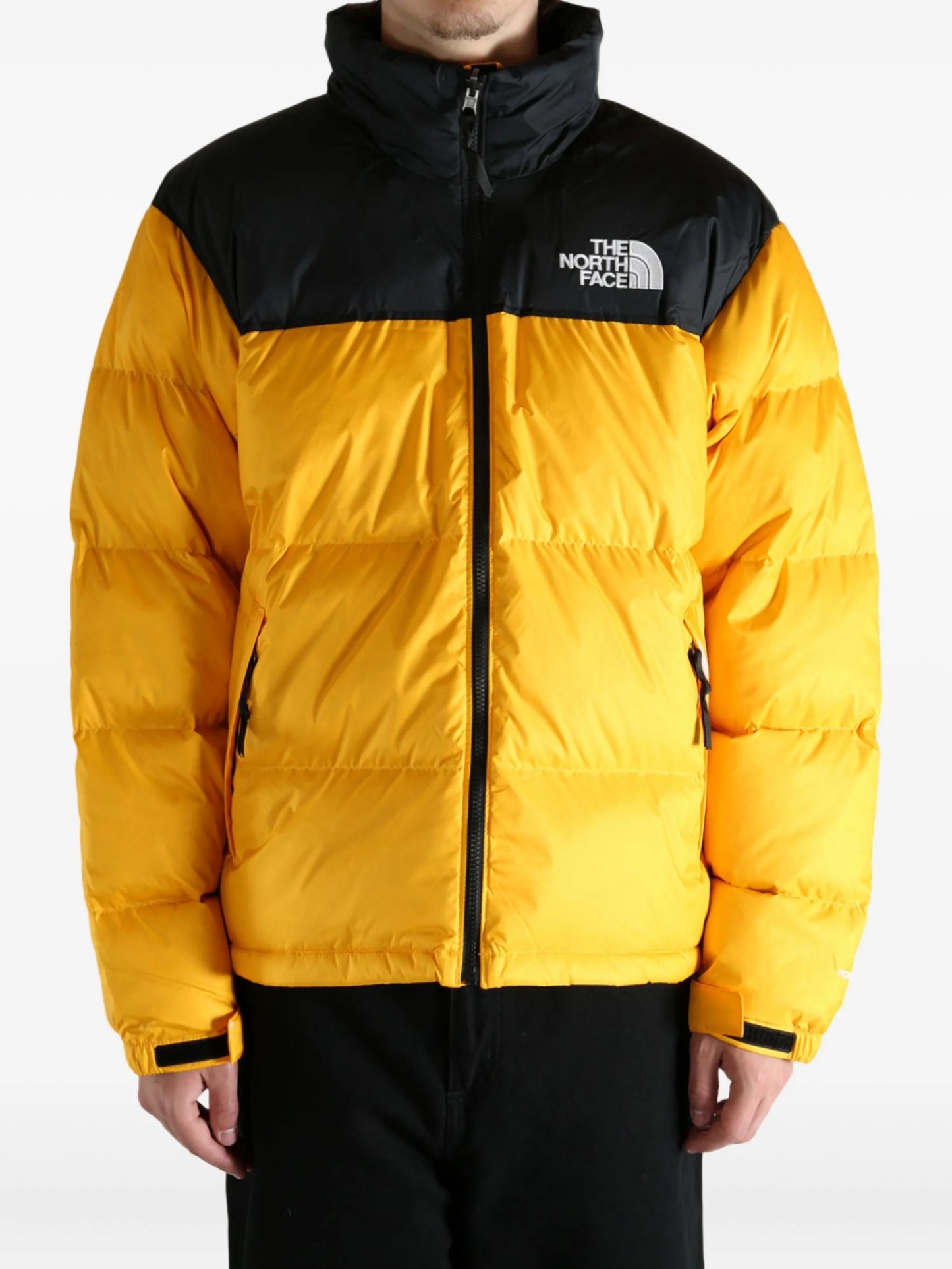 1996 Retro Nuptse colour-block puffer jacket