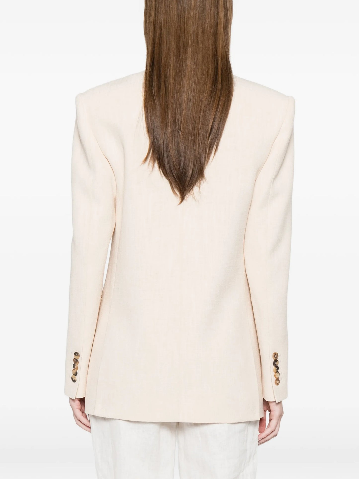 double-breasted blazer