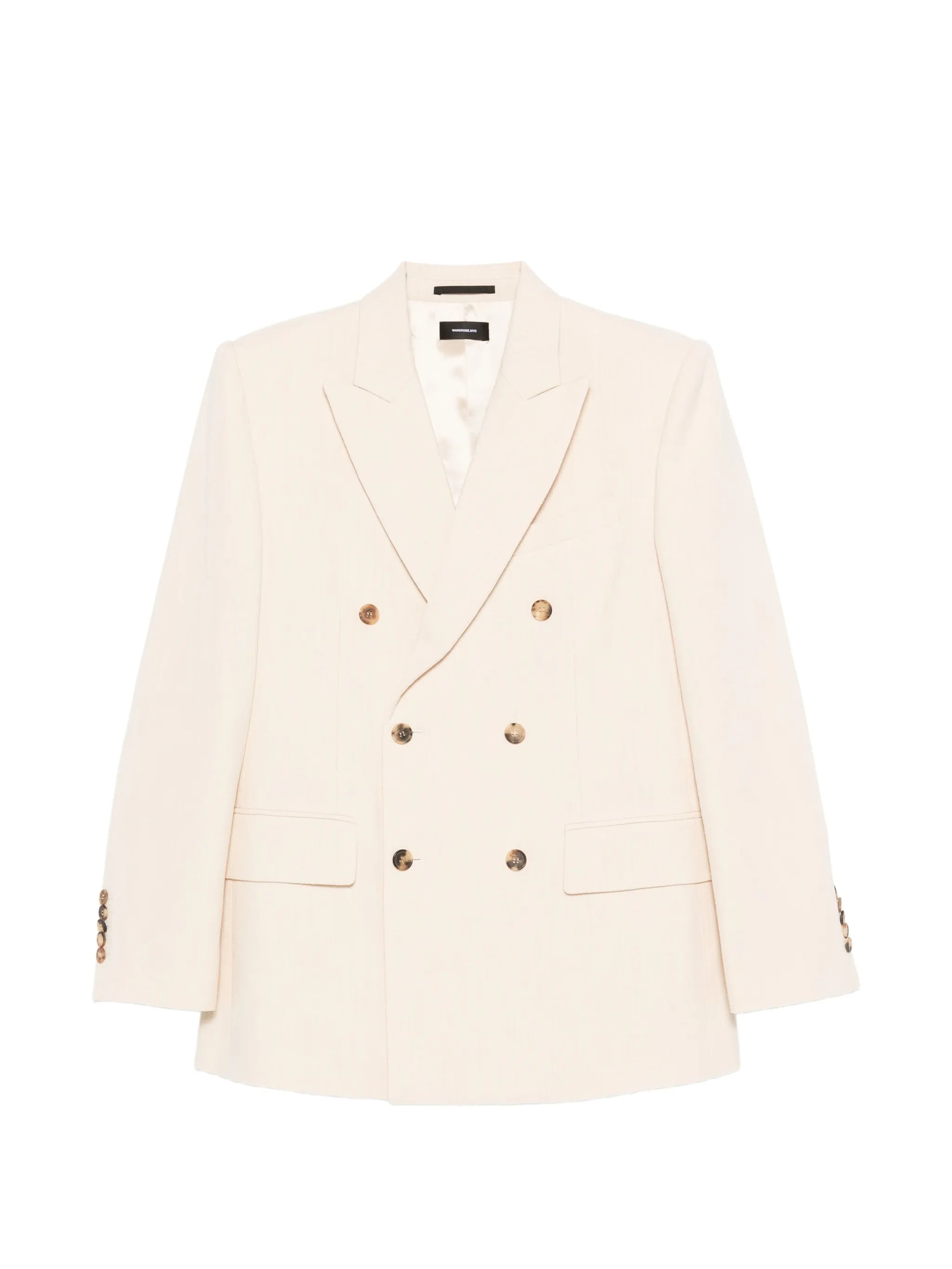double-breasted blazer