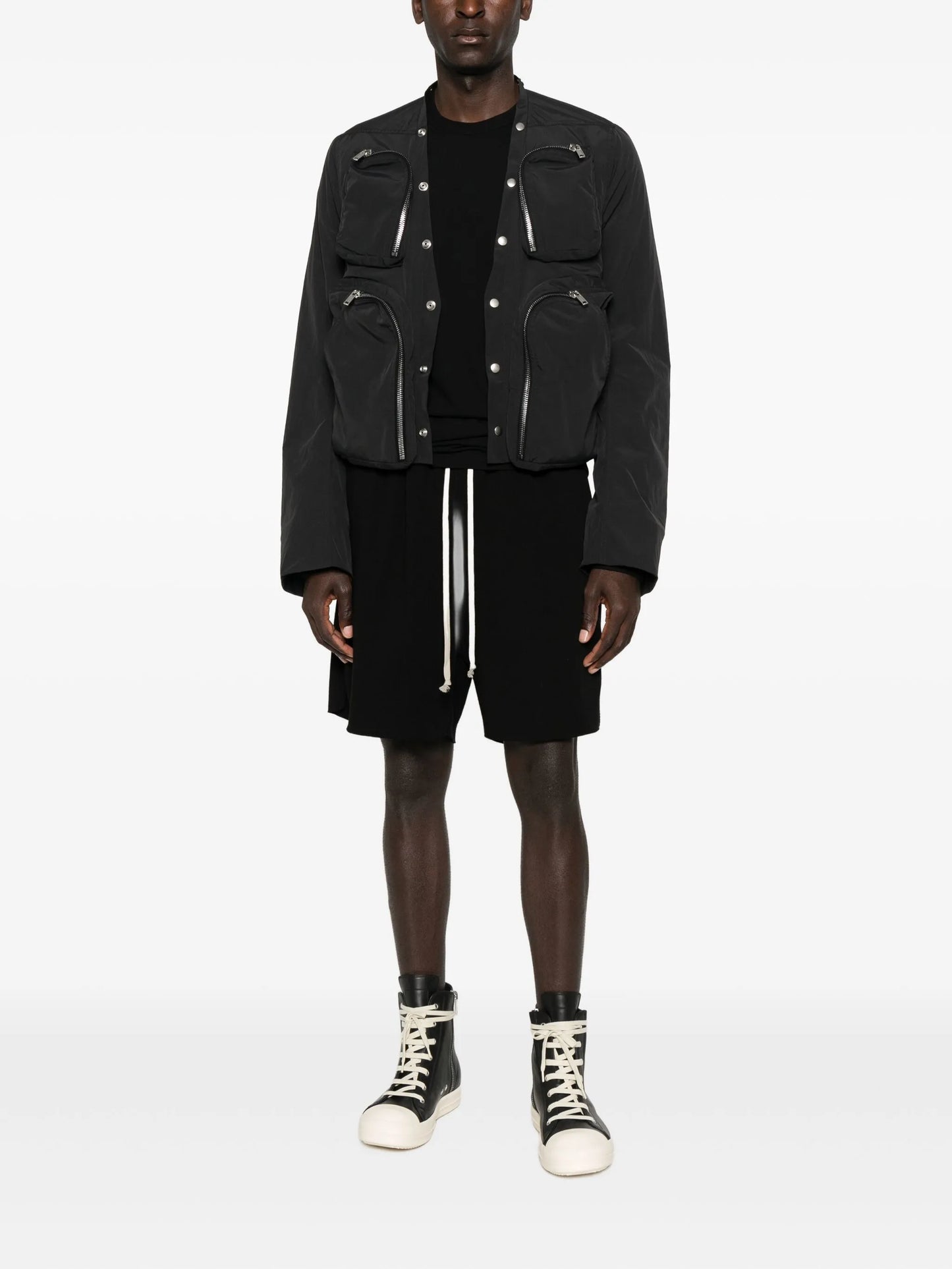 multi-pocket  jacket