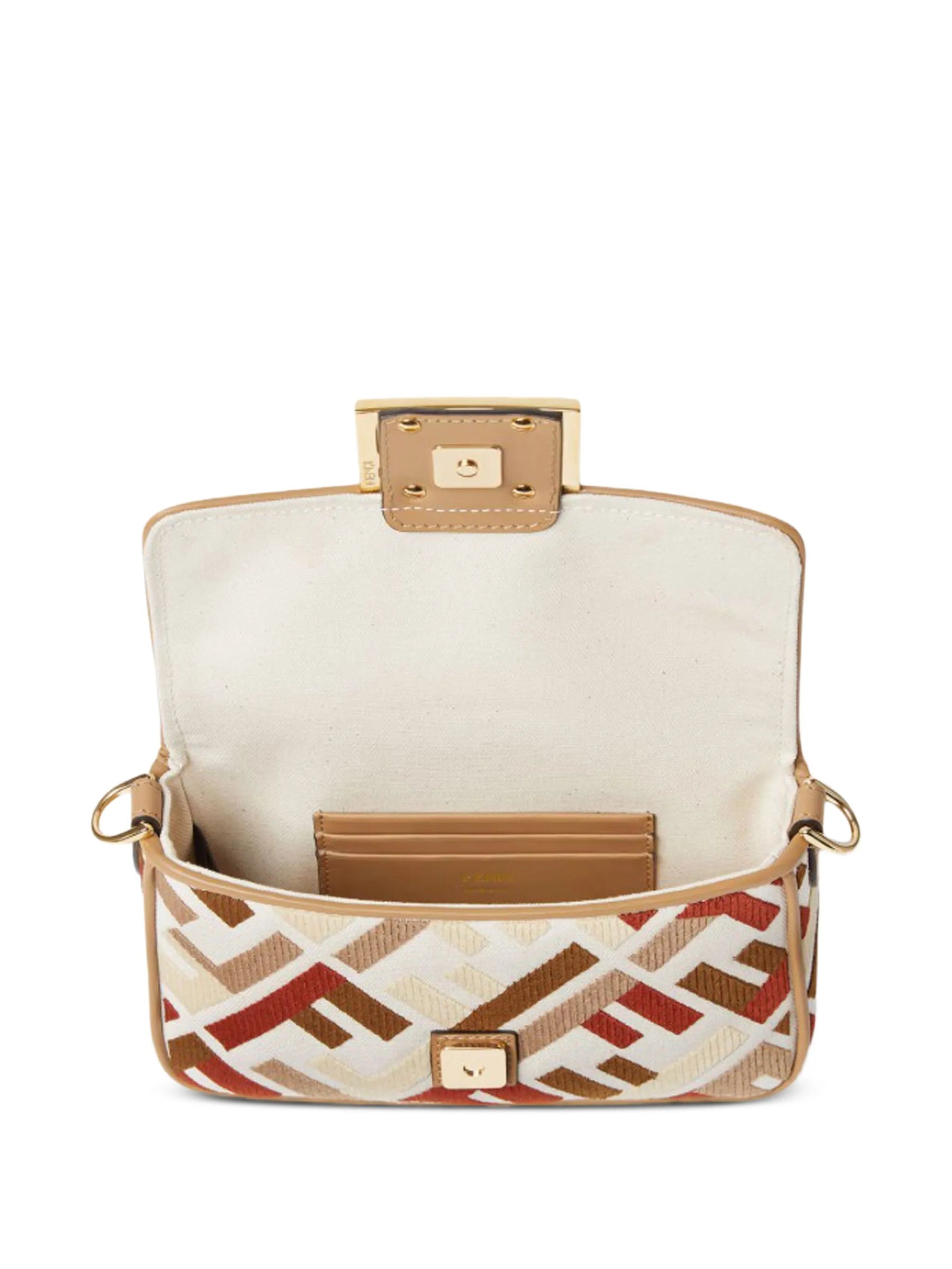 mini Baguette FF-motif clutch bag