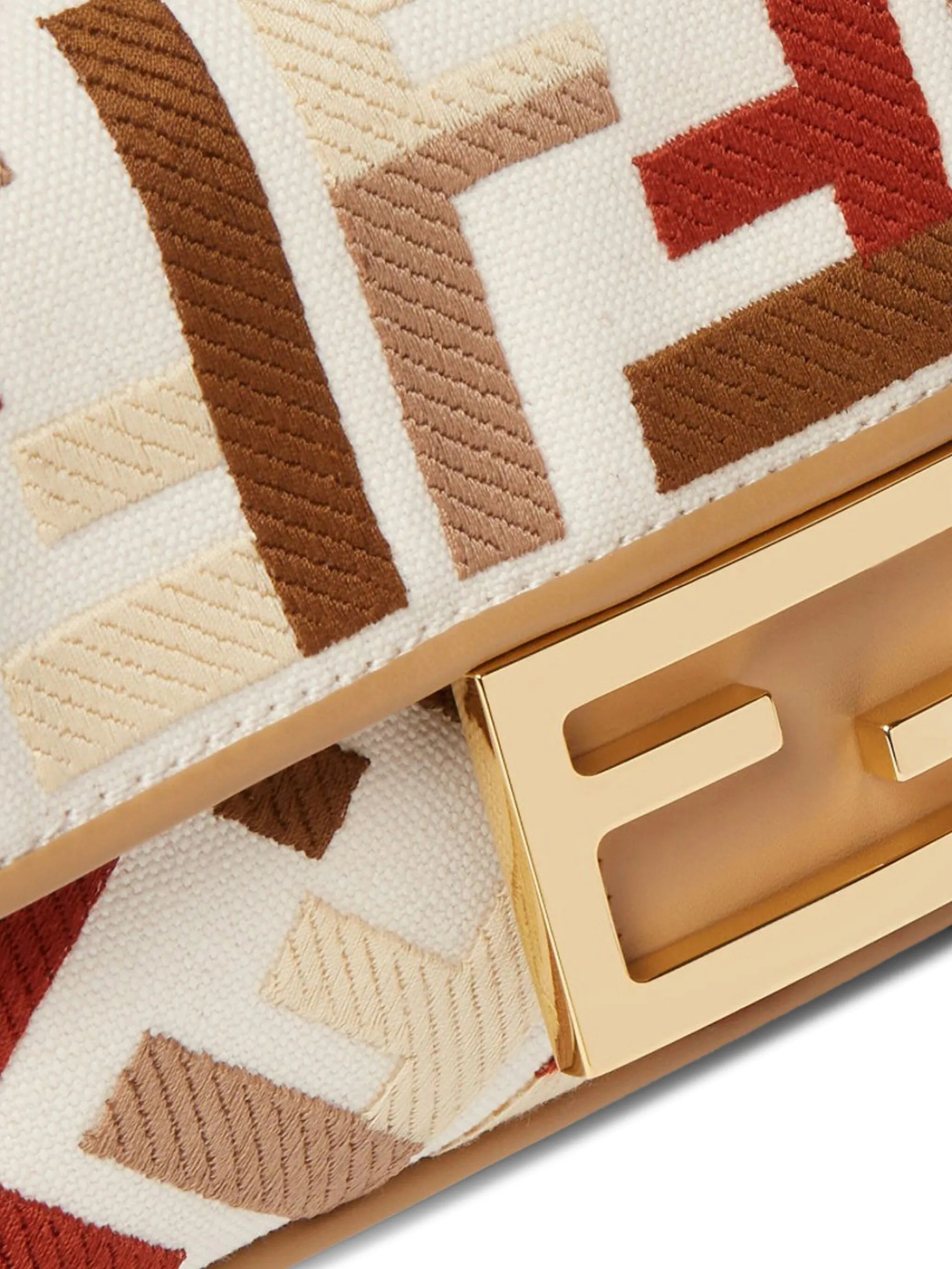 mini Baguette FF-motif clutch bag