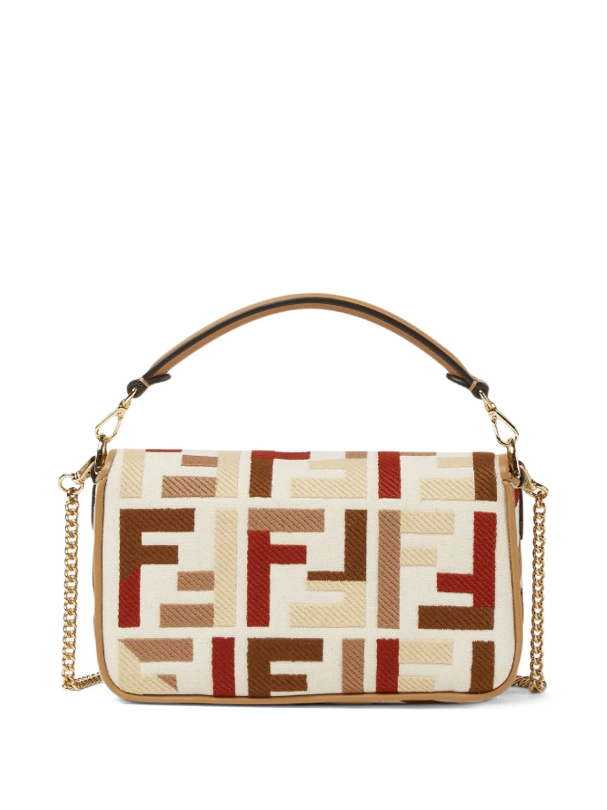 mini Baguette FF-motif clutch bag