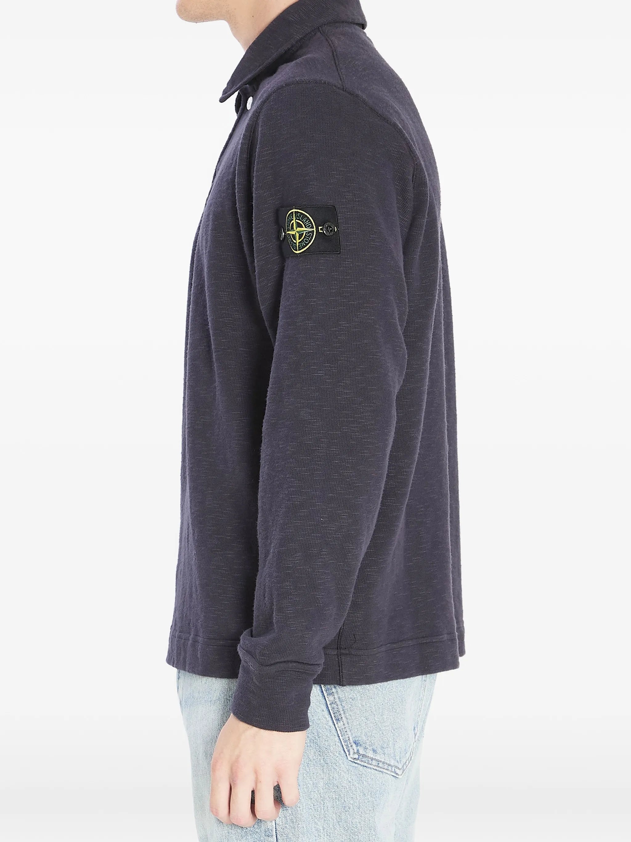 Compass-detail polo shirt