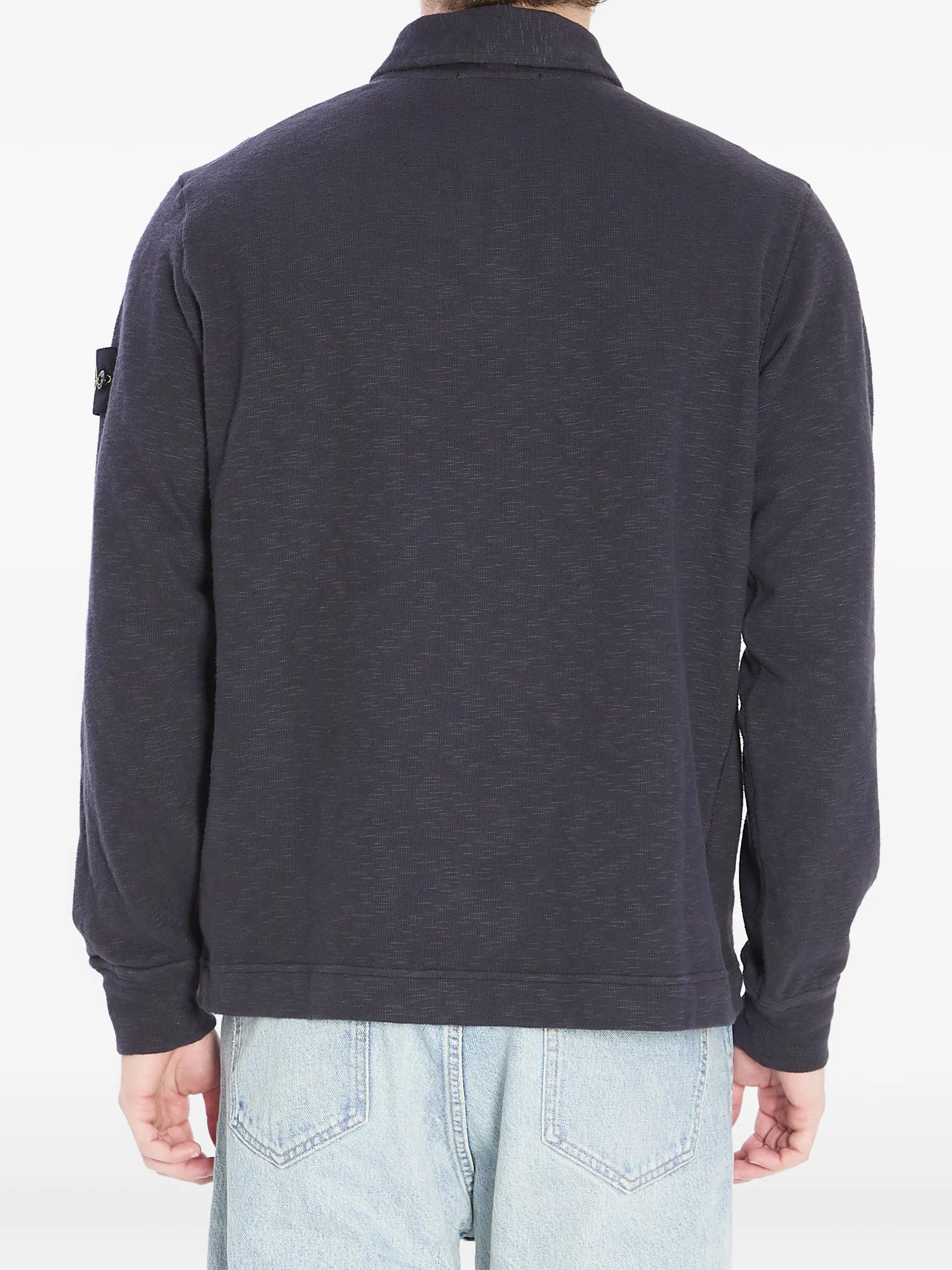 Compass-detail polo shirt