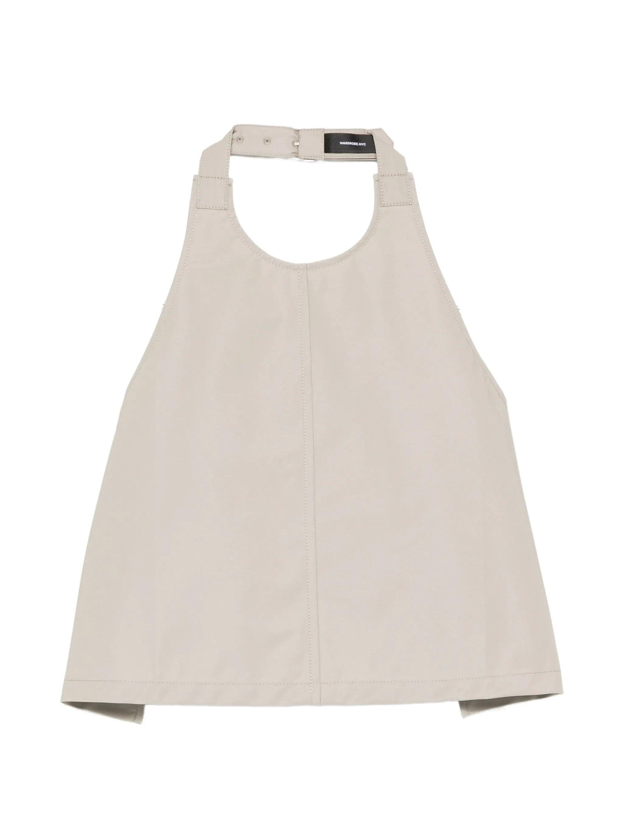 Clean backless top
