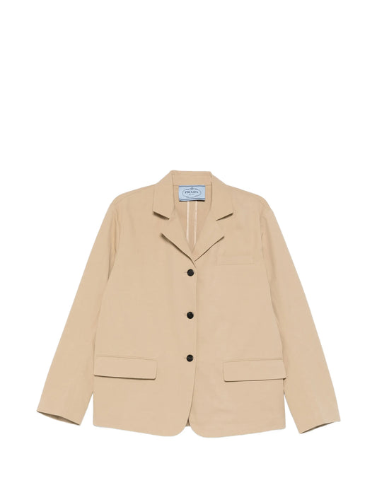 button-fastening blazer
