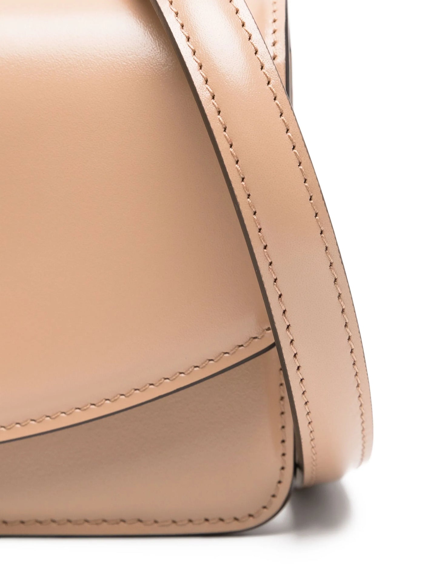 VLogo-signature leather shoulder bag
