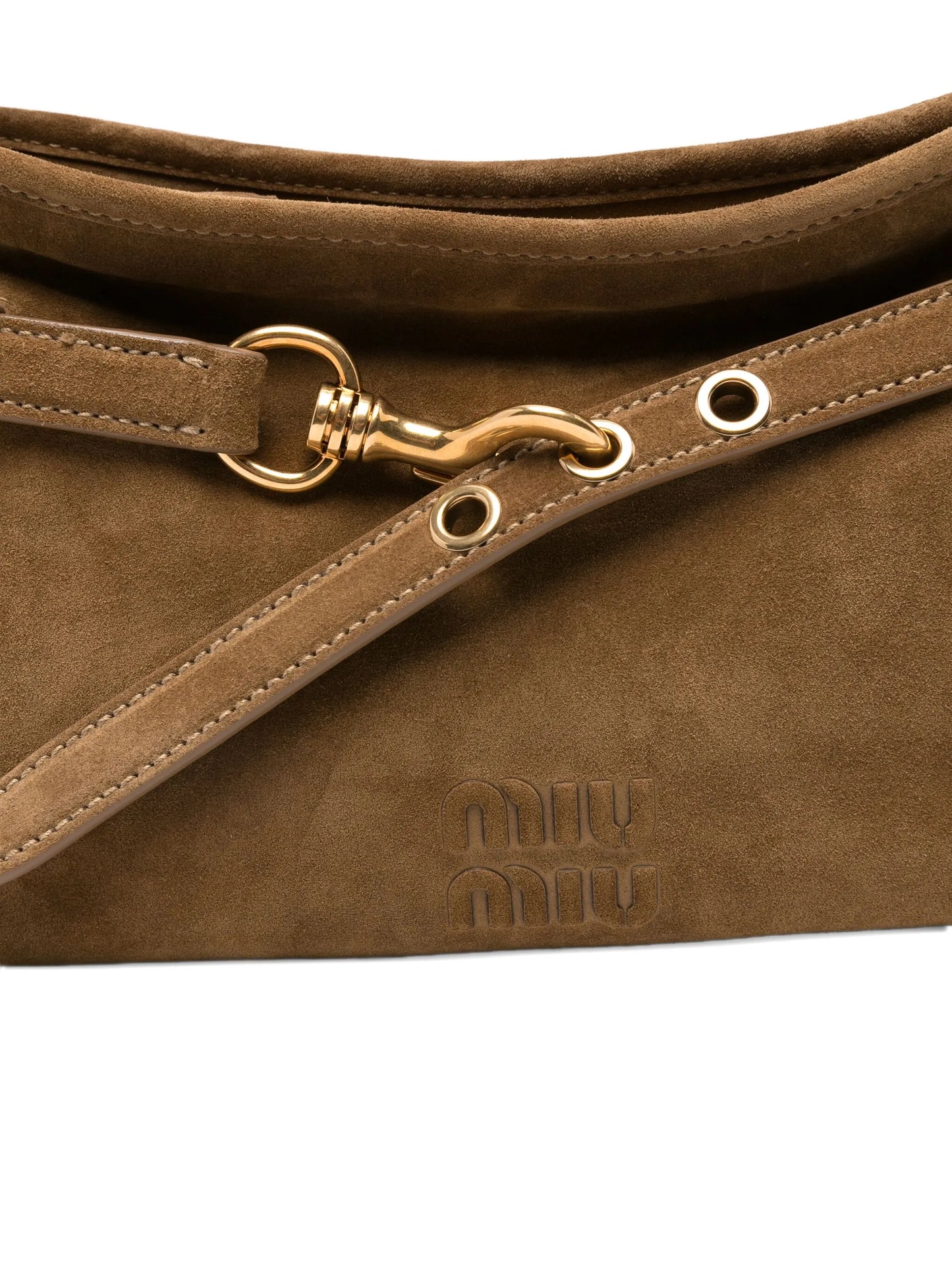 Aventure suede shoulder bag