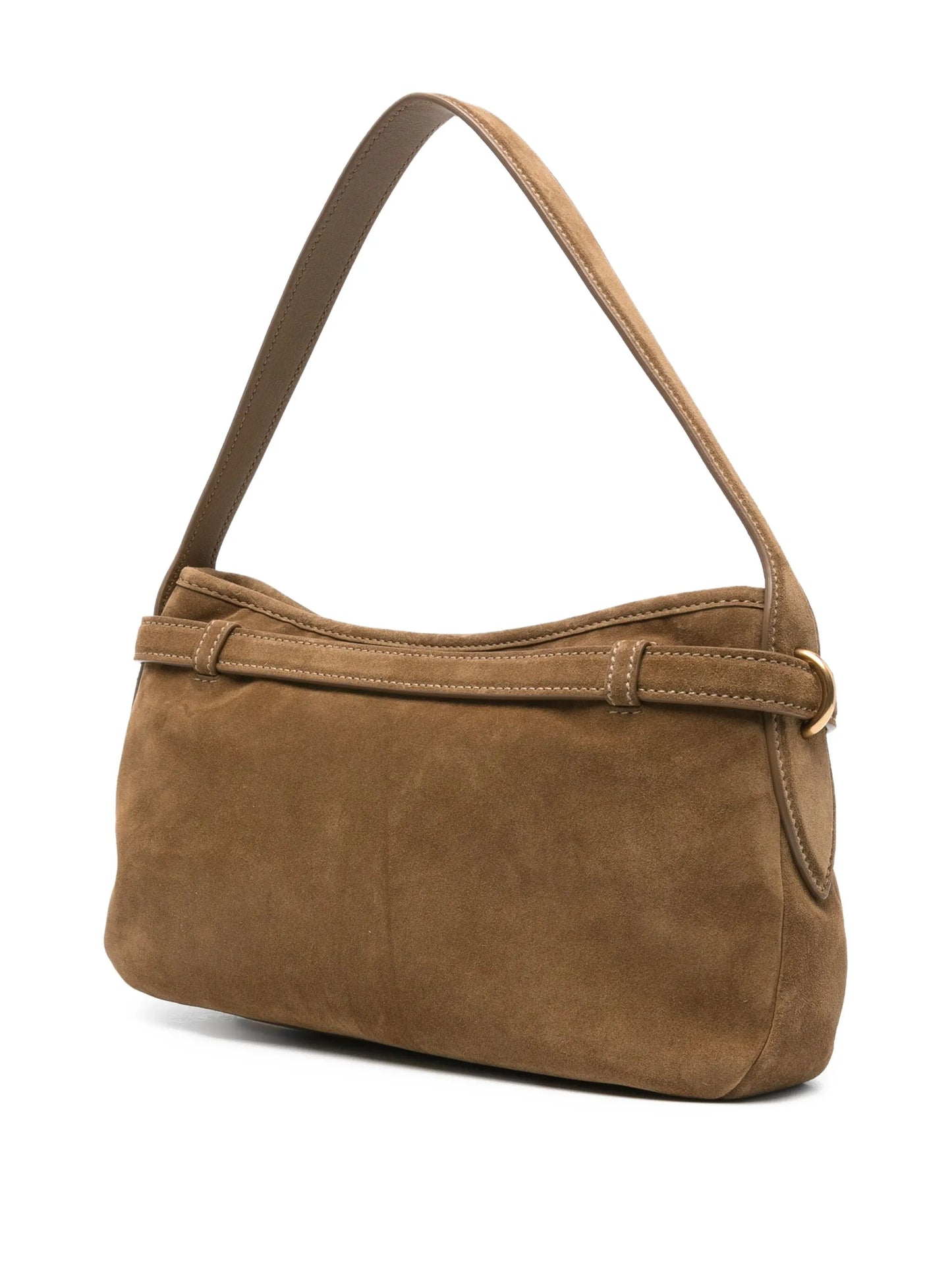 Aventure suede shoulder bag