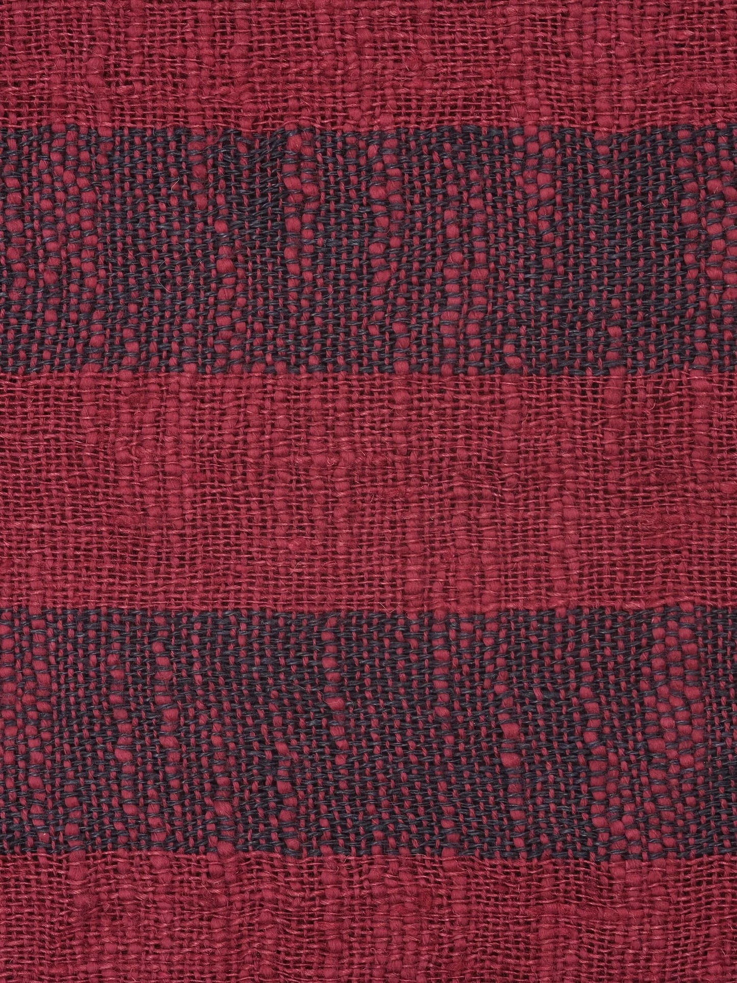 Band striped throw (200cm x 160cm)