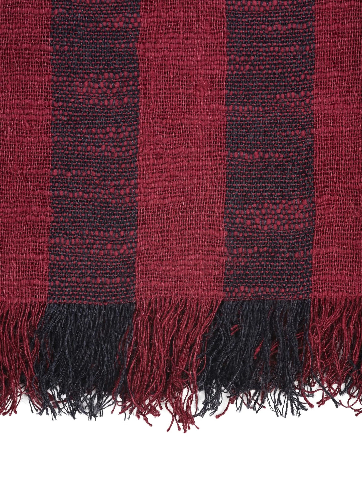 Band striped throw (200cm x 160cm)