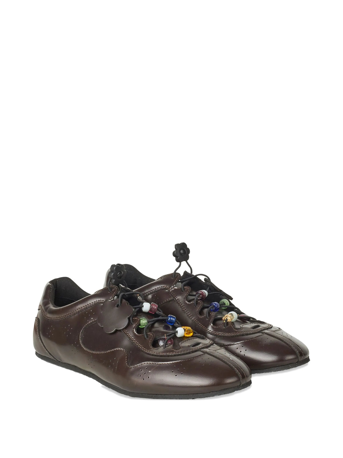 Blaise beaded leather sneakers