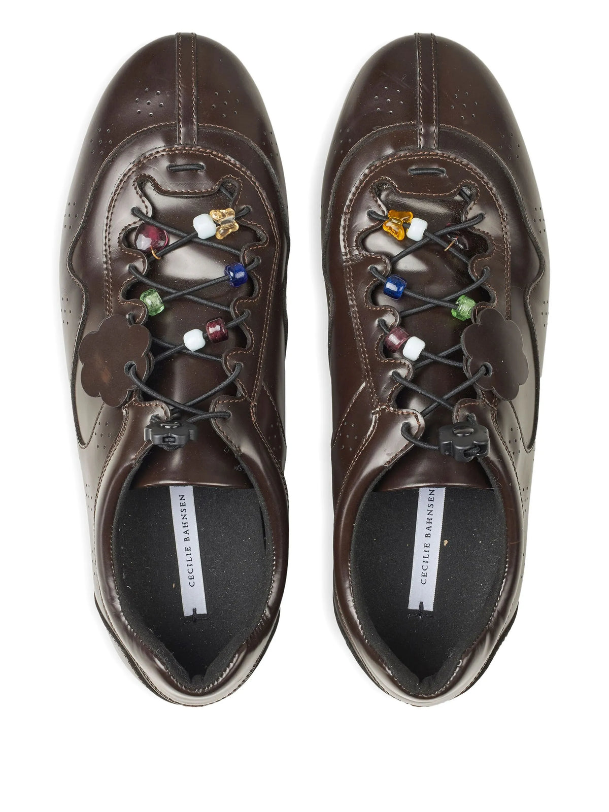 Blaise beaded leather sneakers