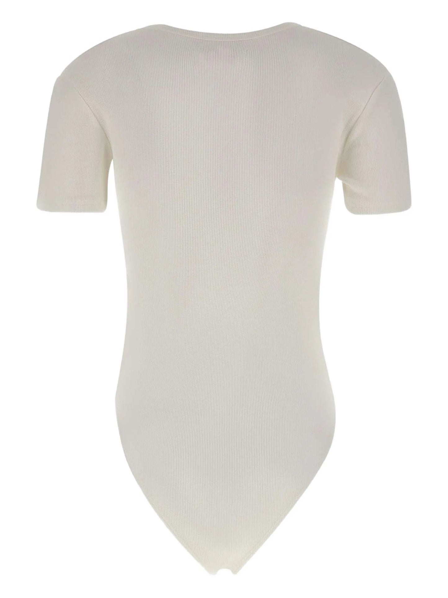 orb-embellished ribbed bodysuit