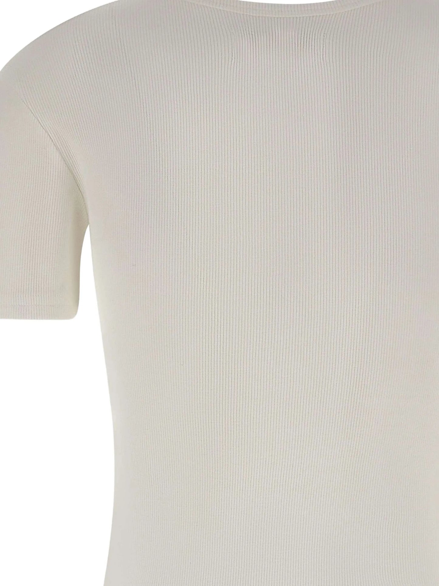 orb-embellished ribbed bodysuit