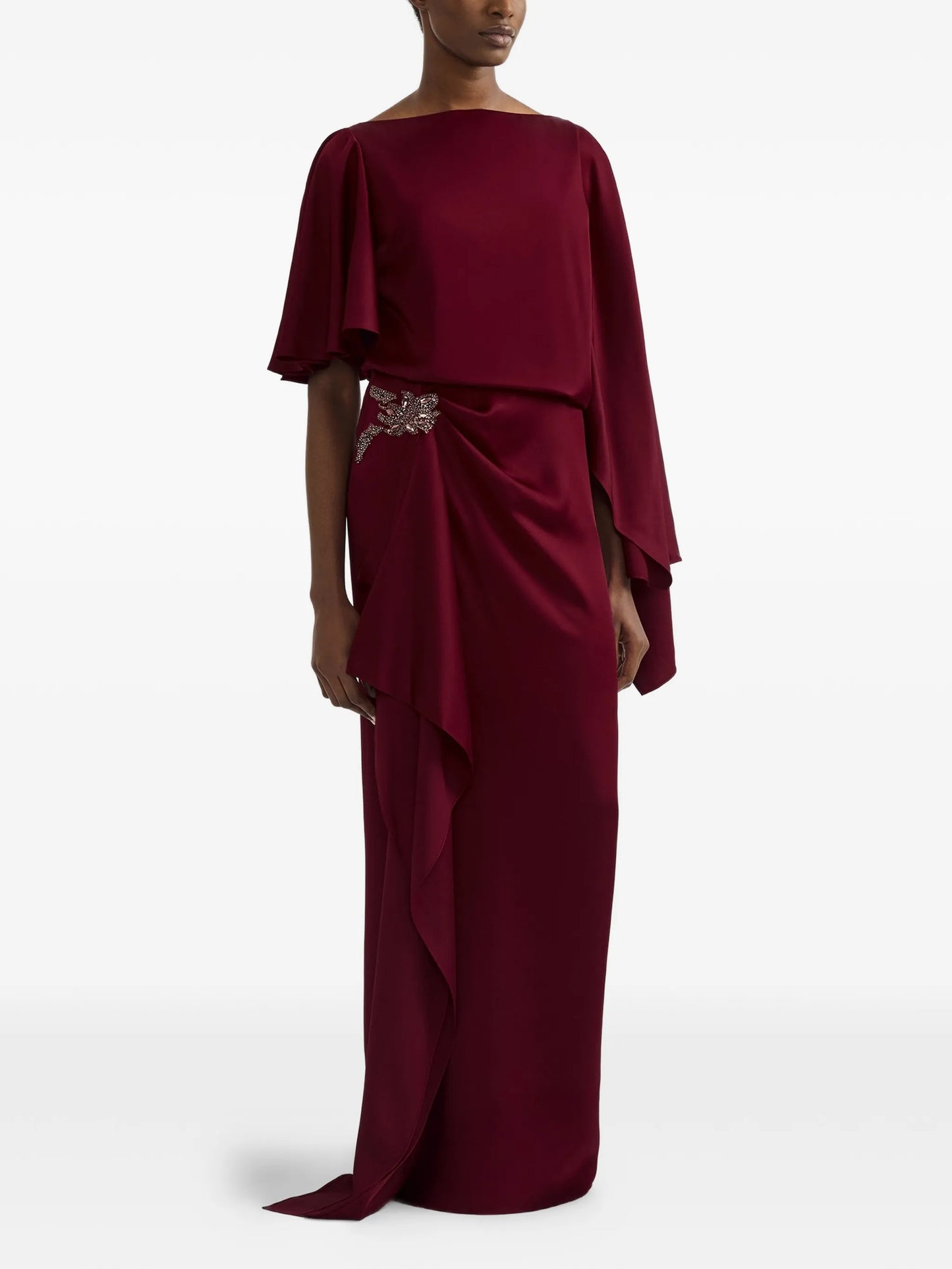 embellished maxi dress