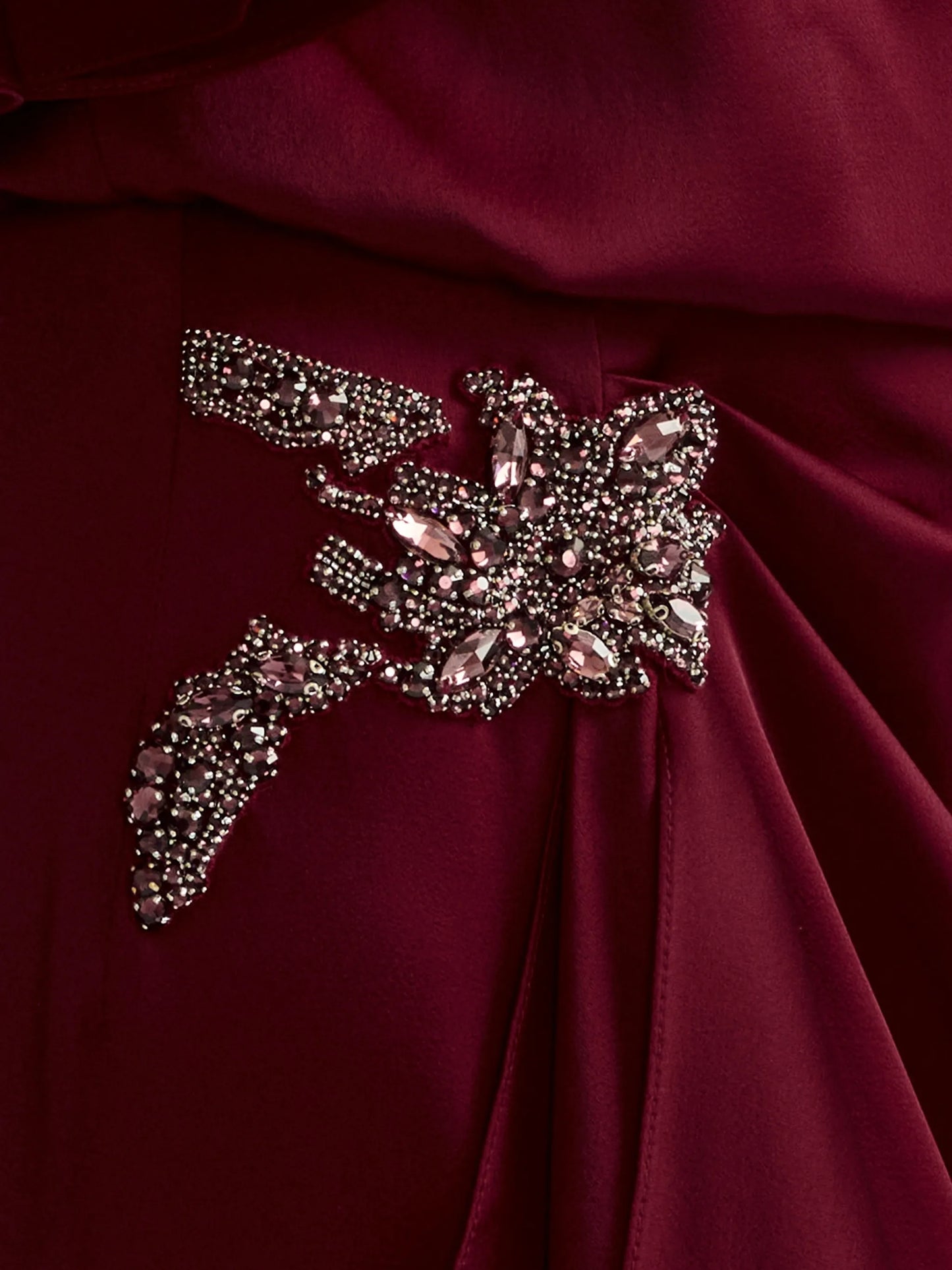 embellished maxi dress