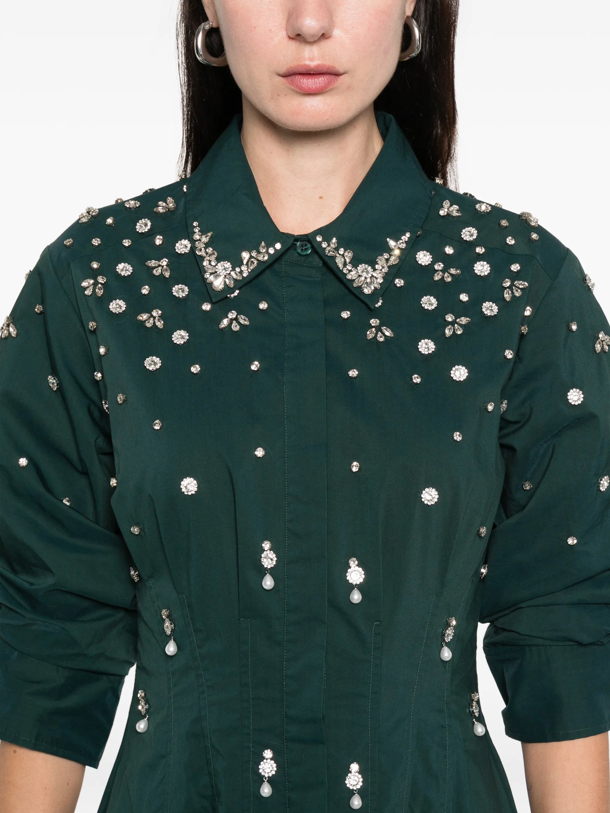 Jazz embellished midi dress