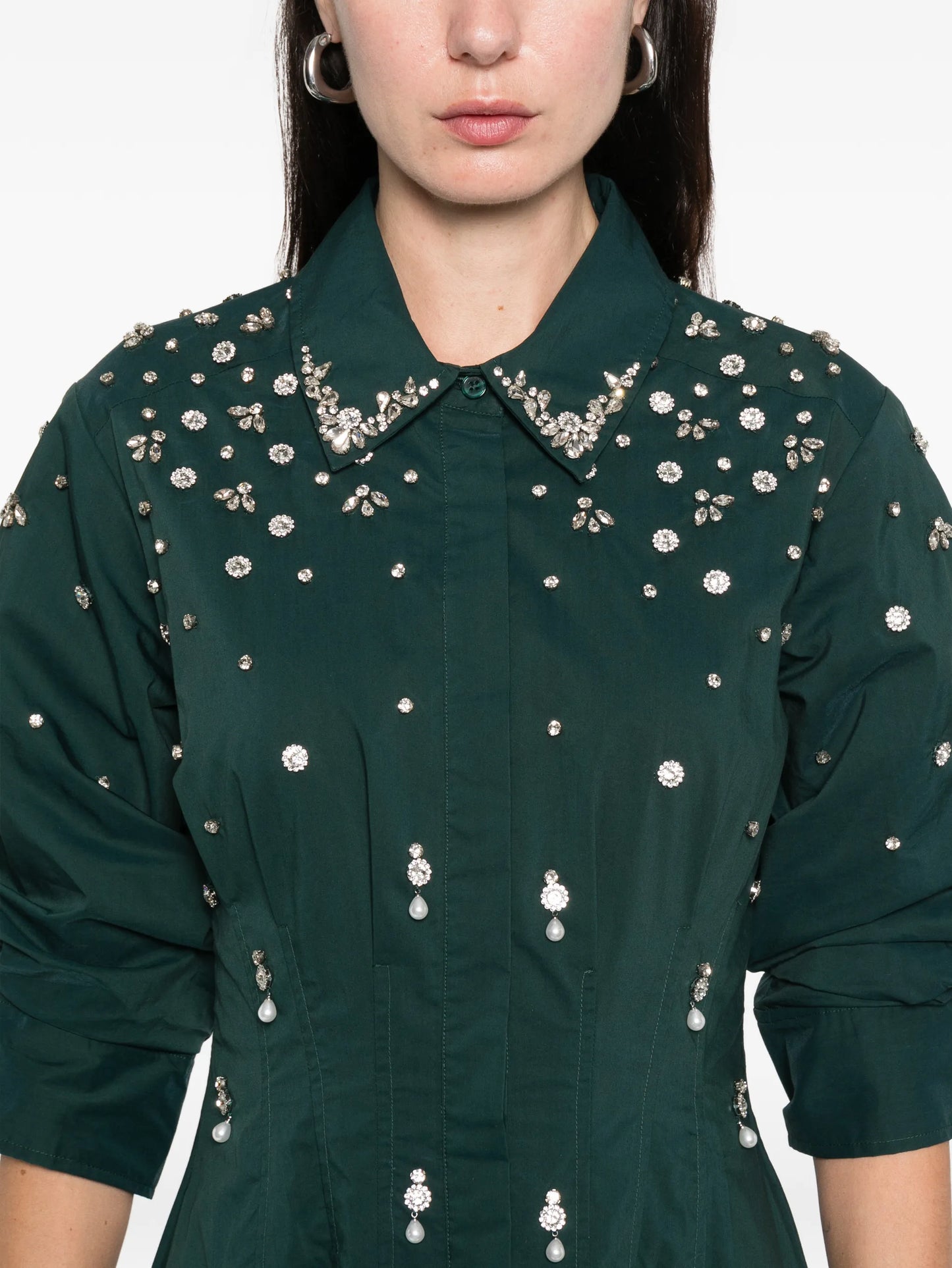 Jazz embellished midi dress