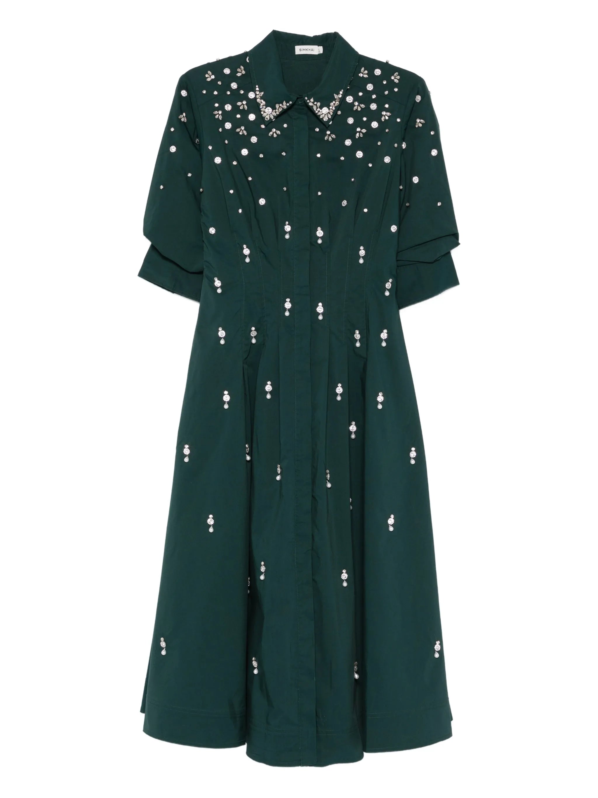 Jazz embellished midi dress