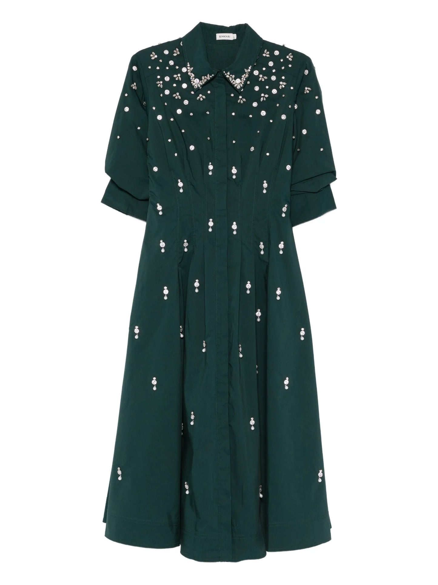 Jazz embellished midi dress