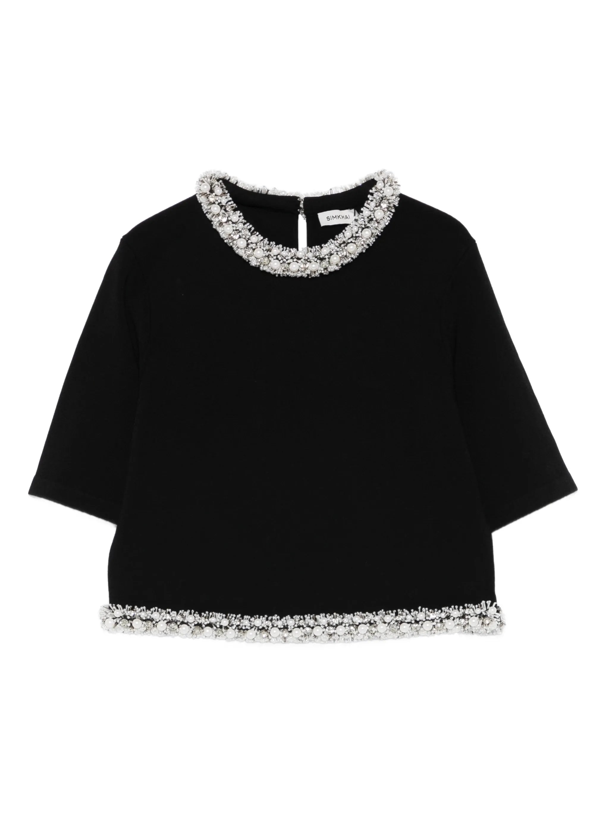 Ozelle embellished top