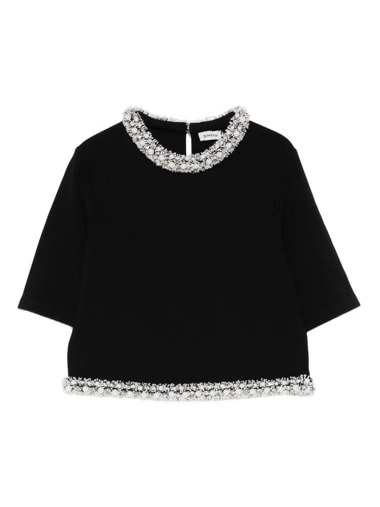 Ozelle embellished top