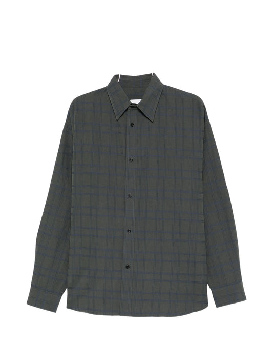Chisholm oversized long sleeve check shirt