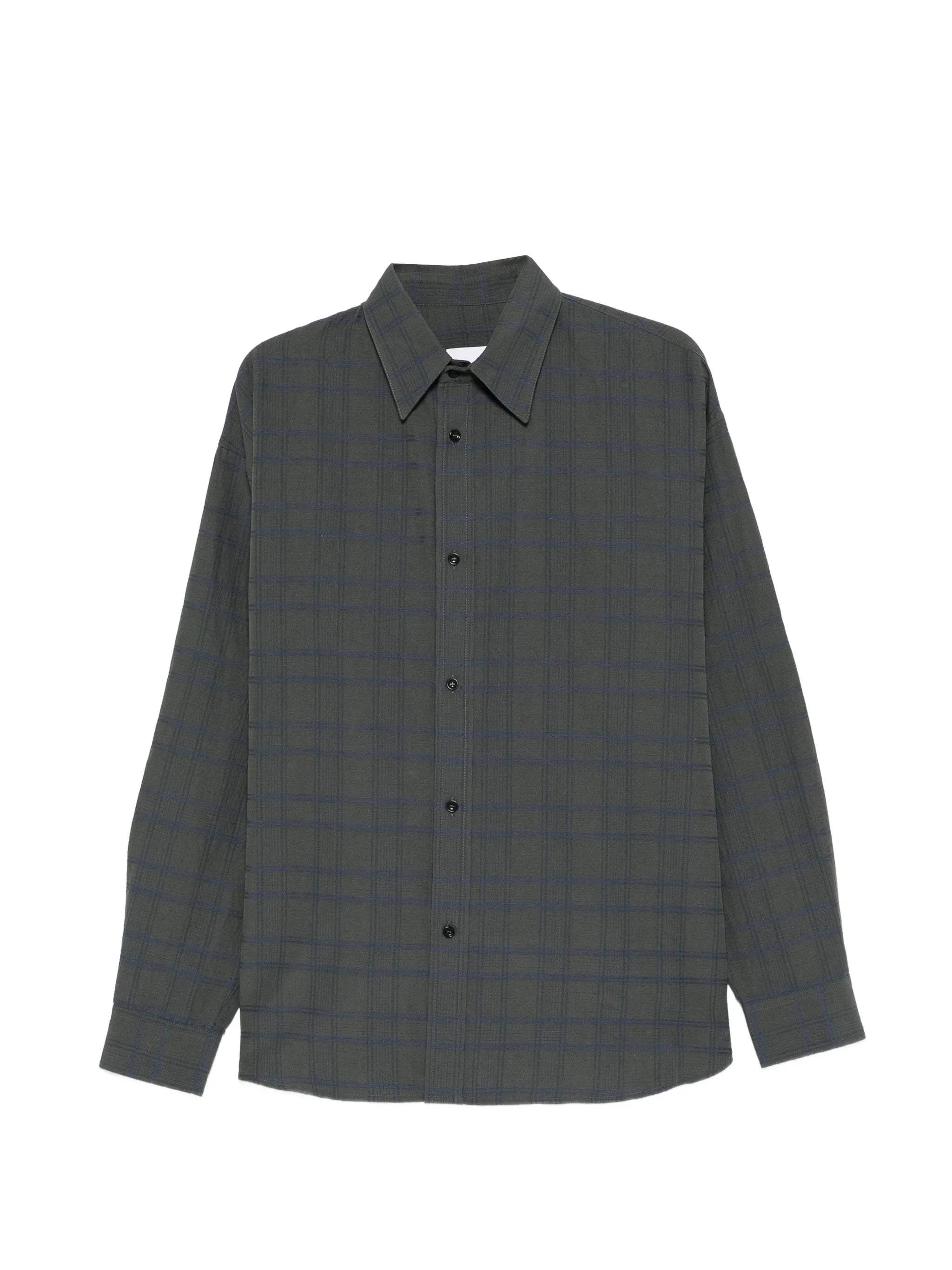Chisholm oversized long-sleeve check shirt