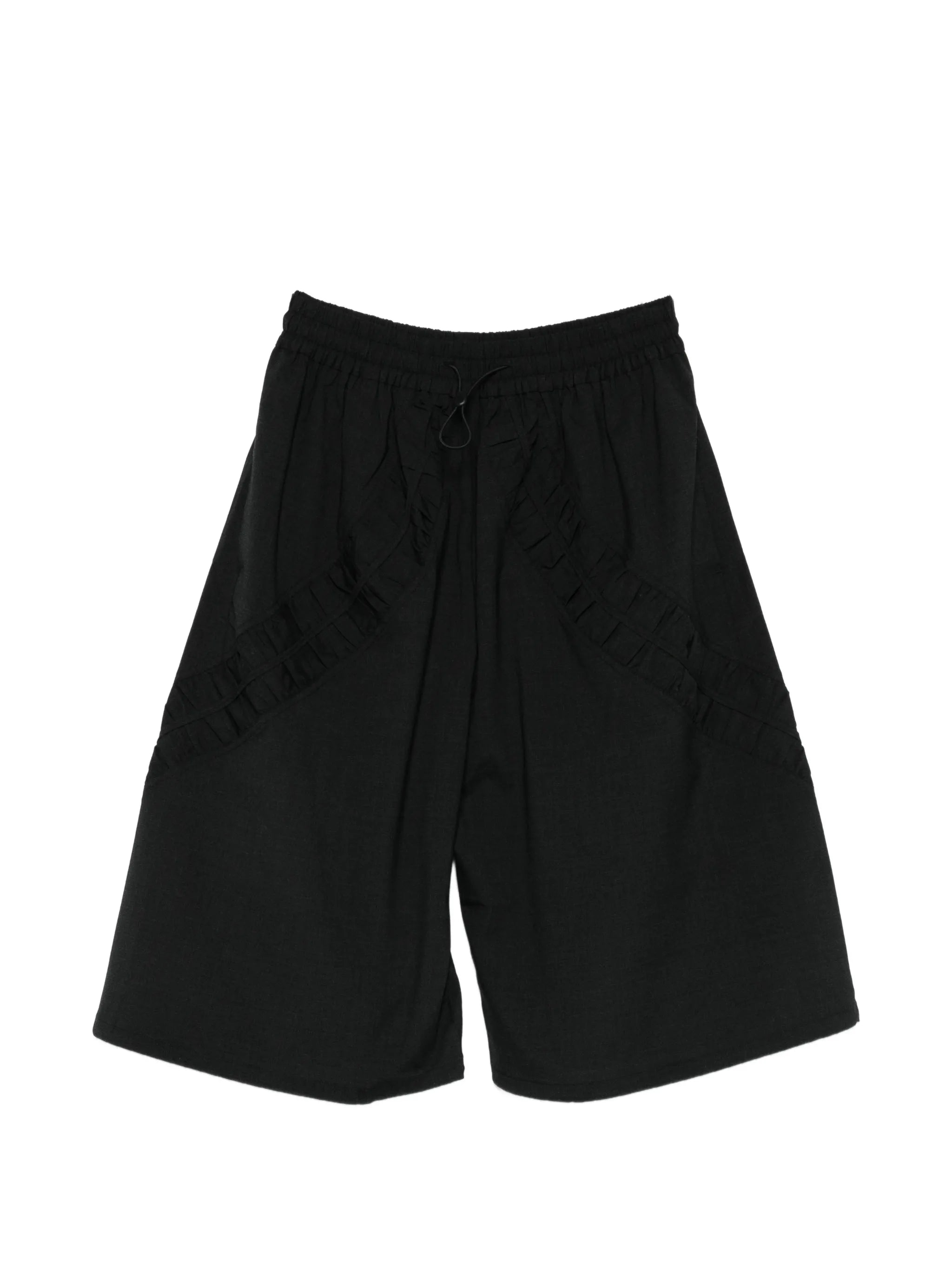Fossil ruched-panel shorts