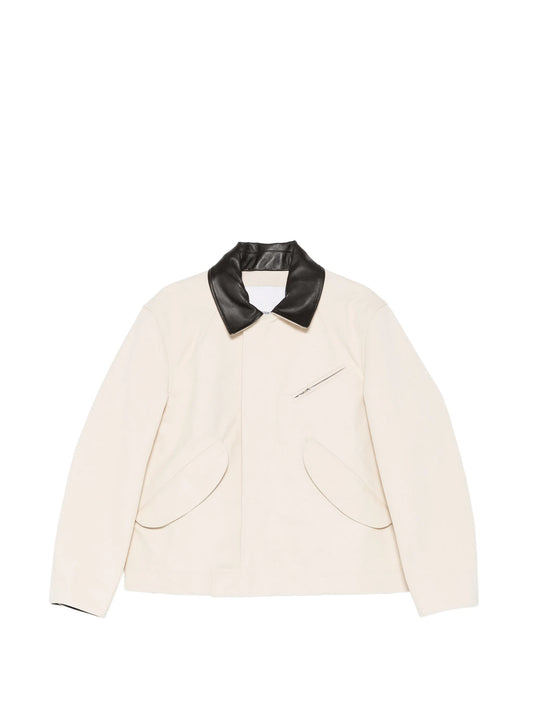 Painter hybrid biker jacket