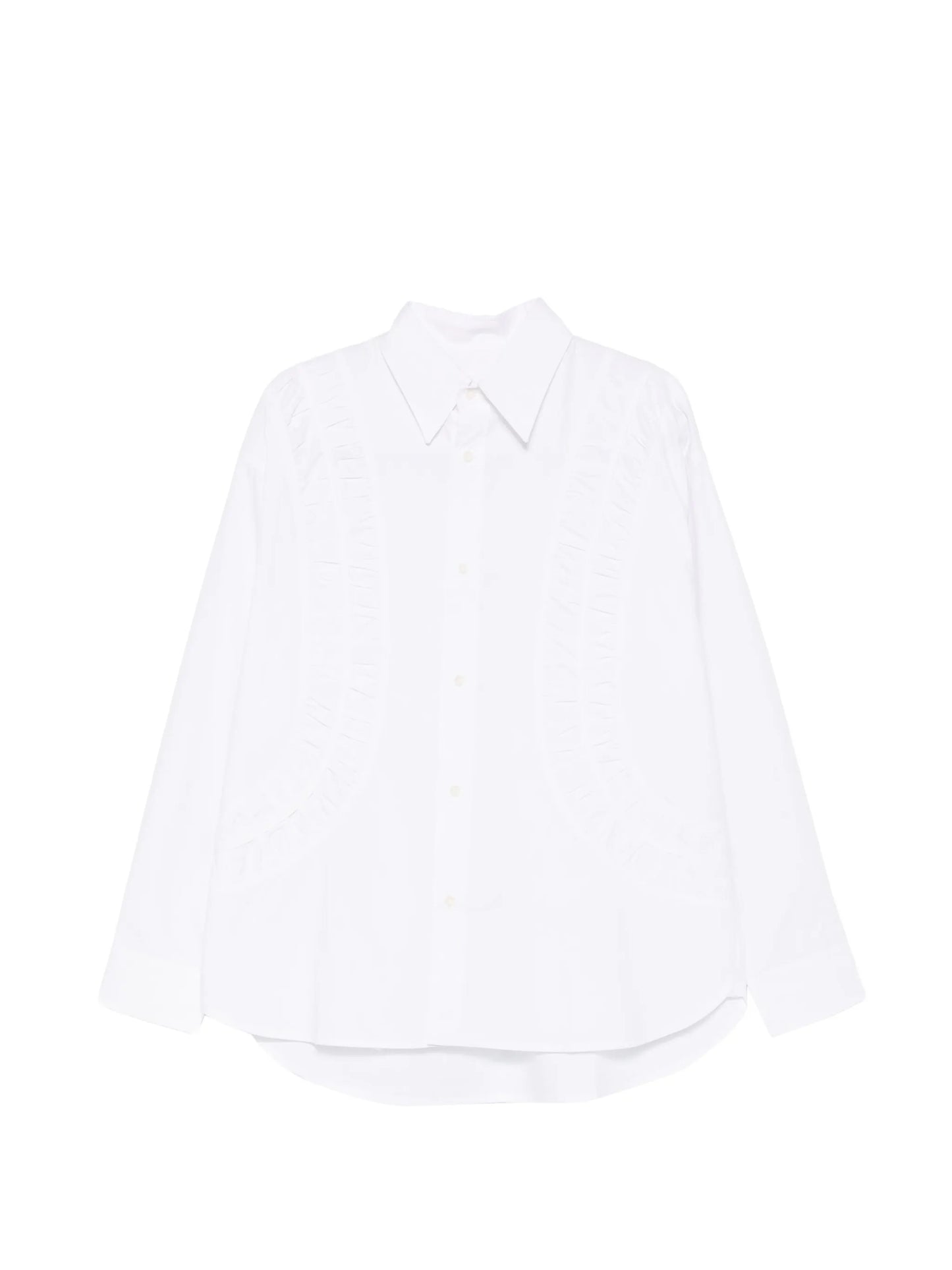 Fossil ruched-panel oversized shirt