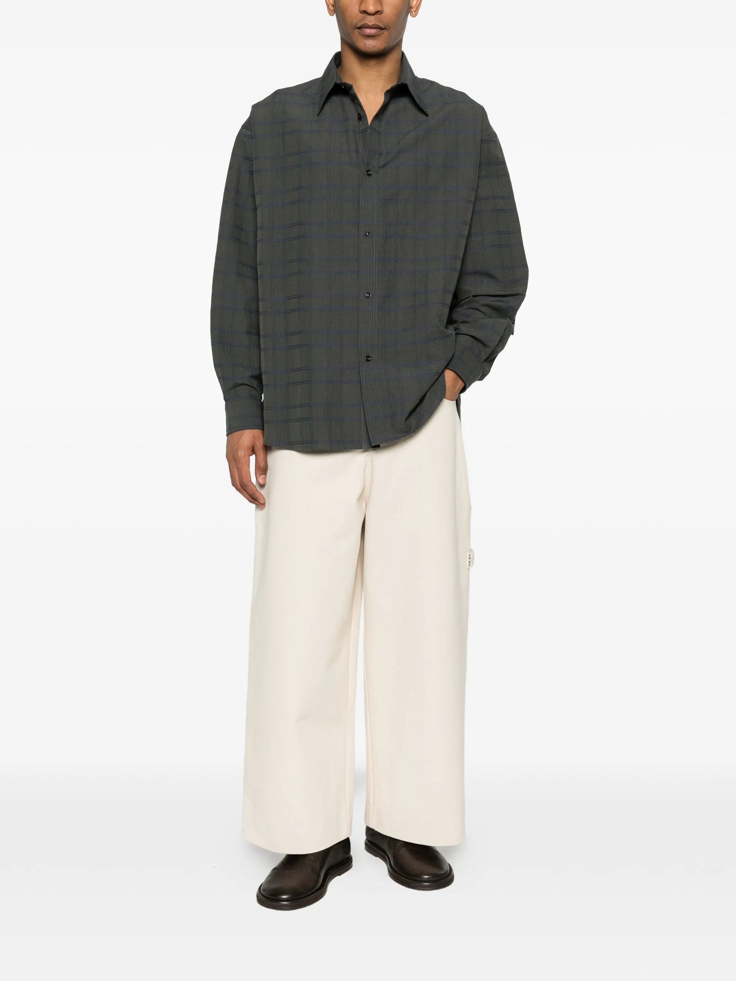 Painter pocket detail trousers