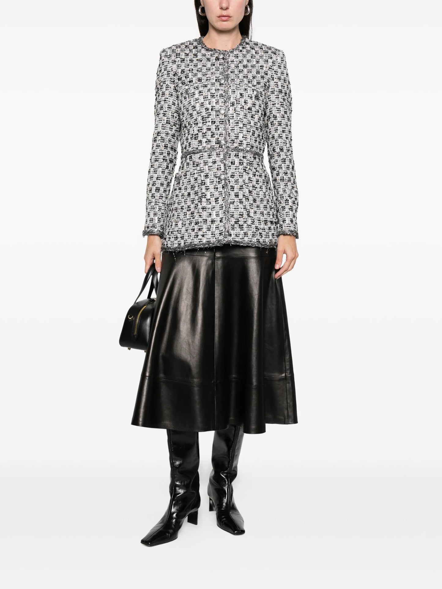 Diya tweed pocket jacket