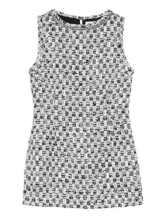 tweed mini dress