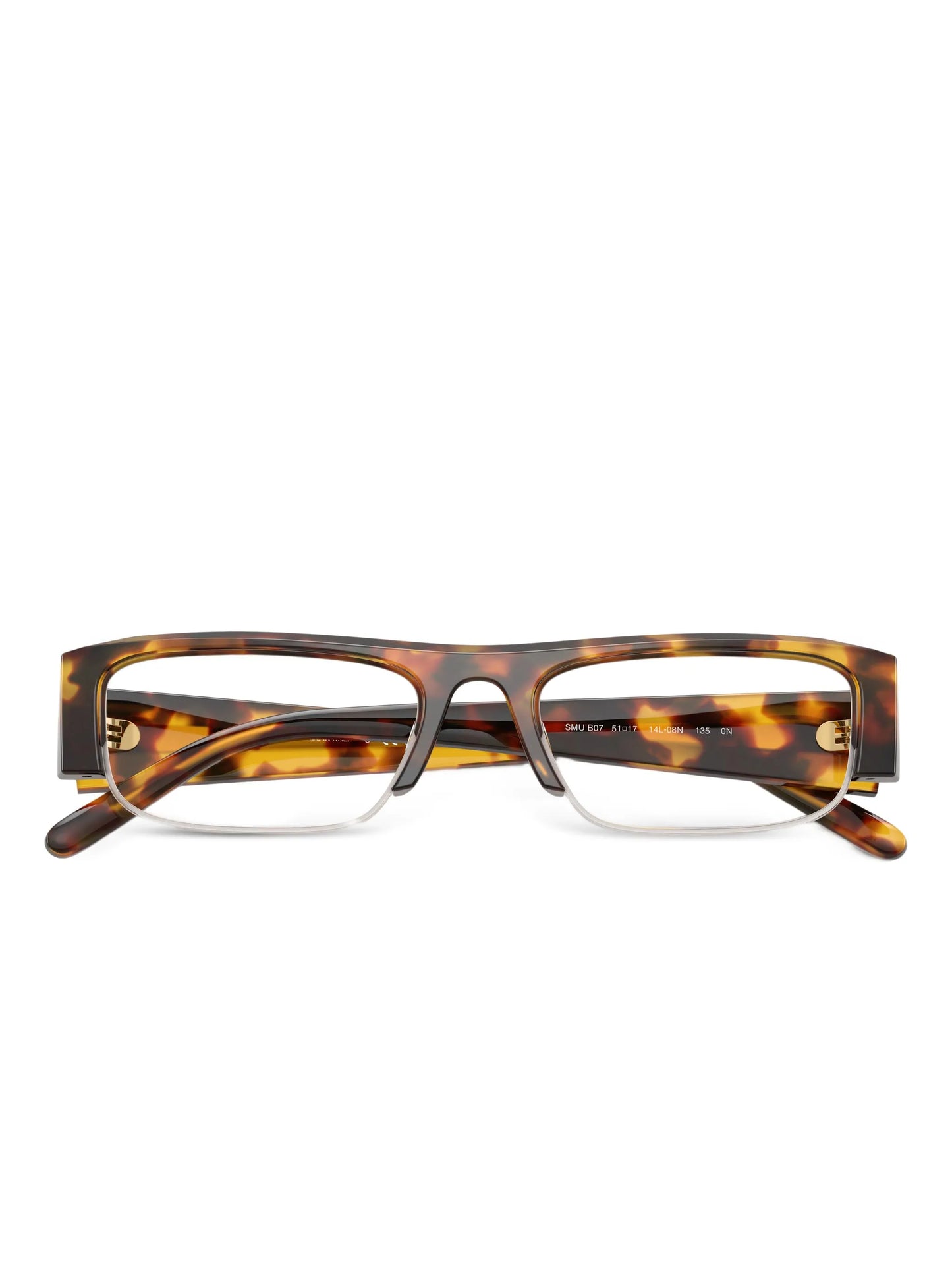 geometric-frame glasses