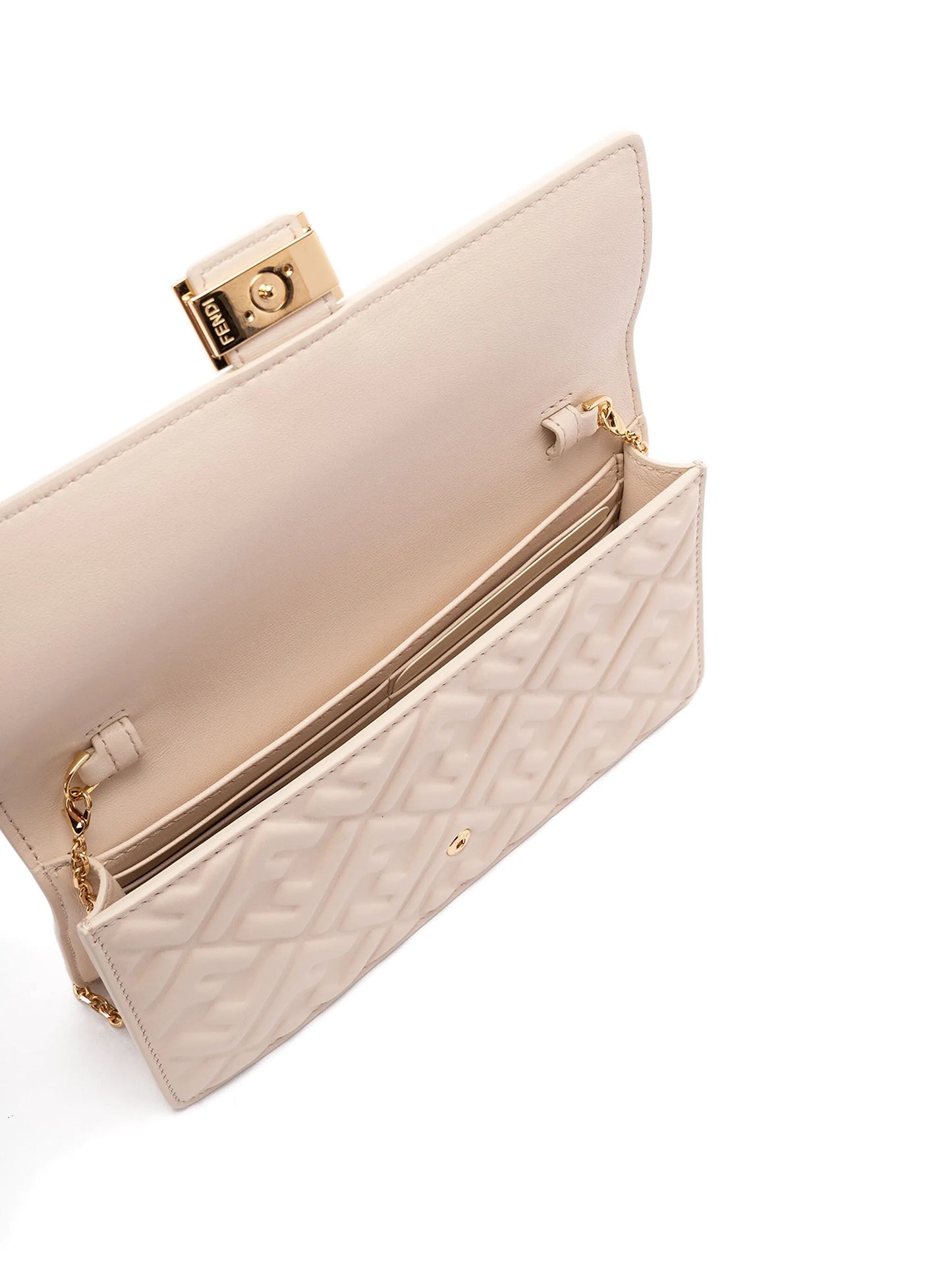 Wallet On Chain Baguette clutch bag