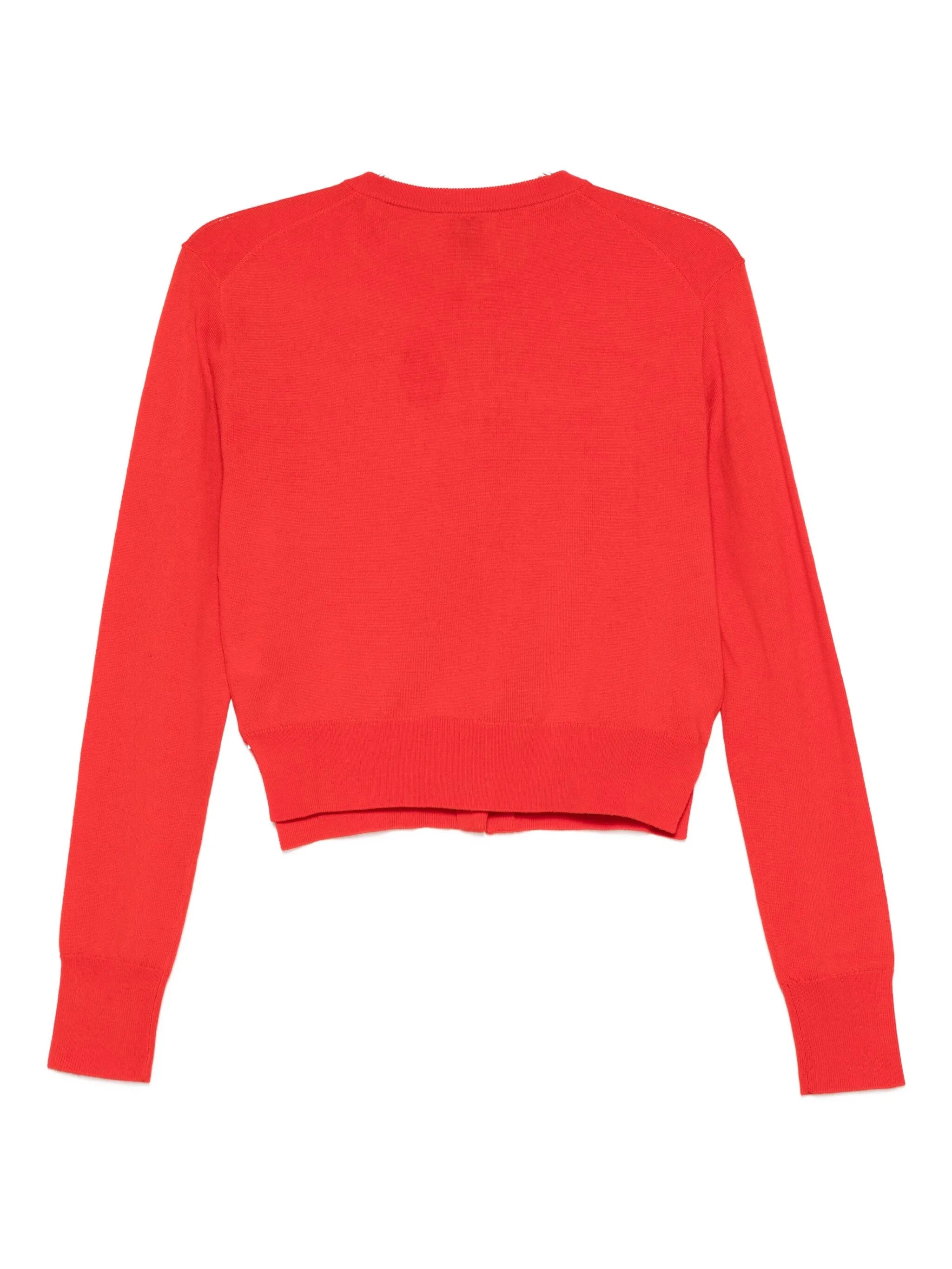 Lila merino-wool cardigan