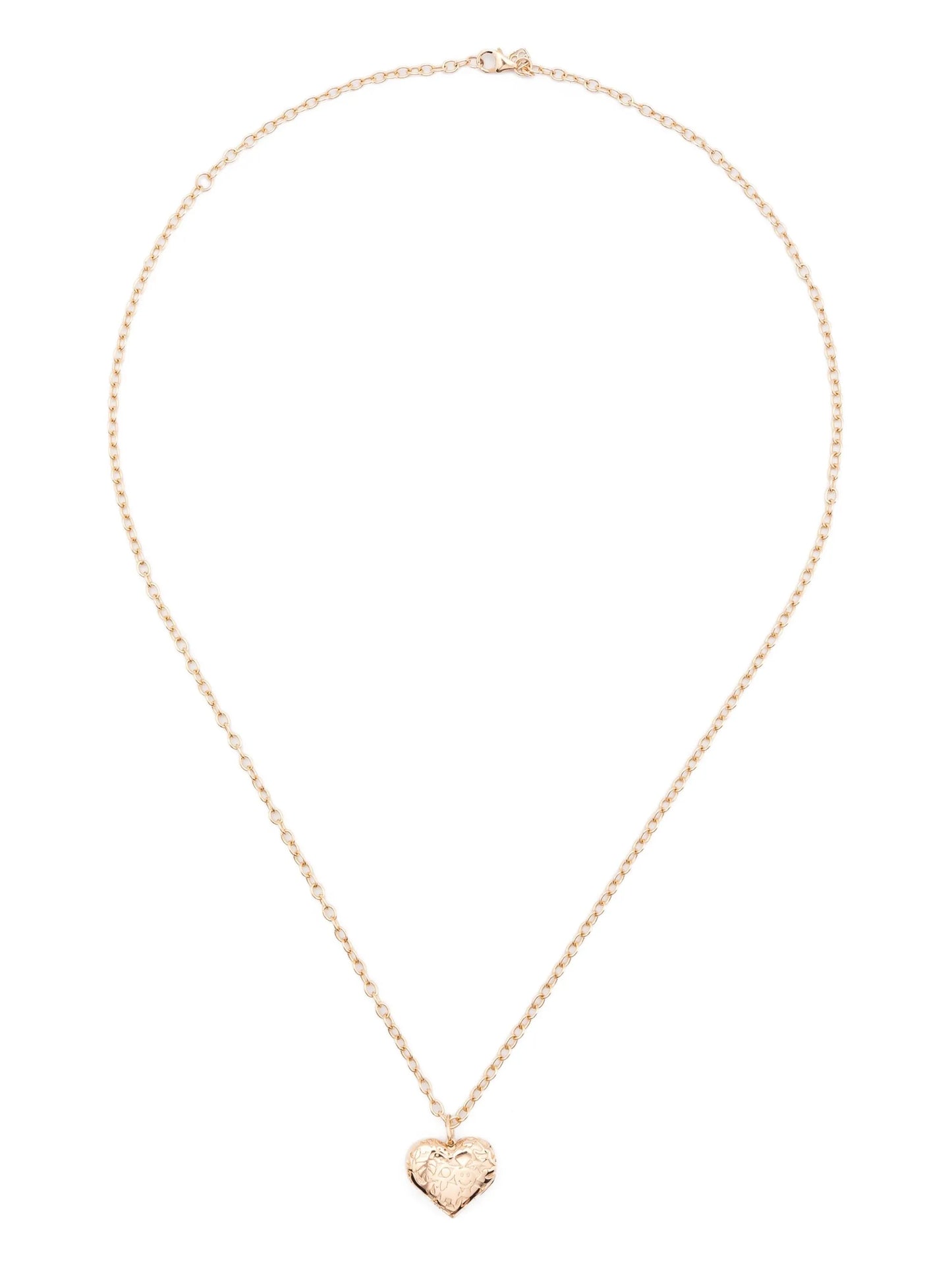14K yellow gold Heart necklace