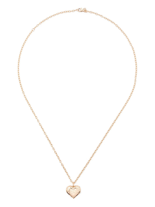 14K yellow gold Heart necklace