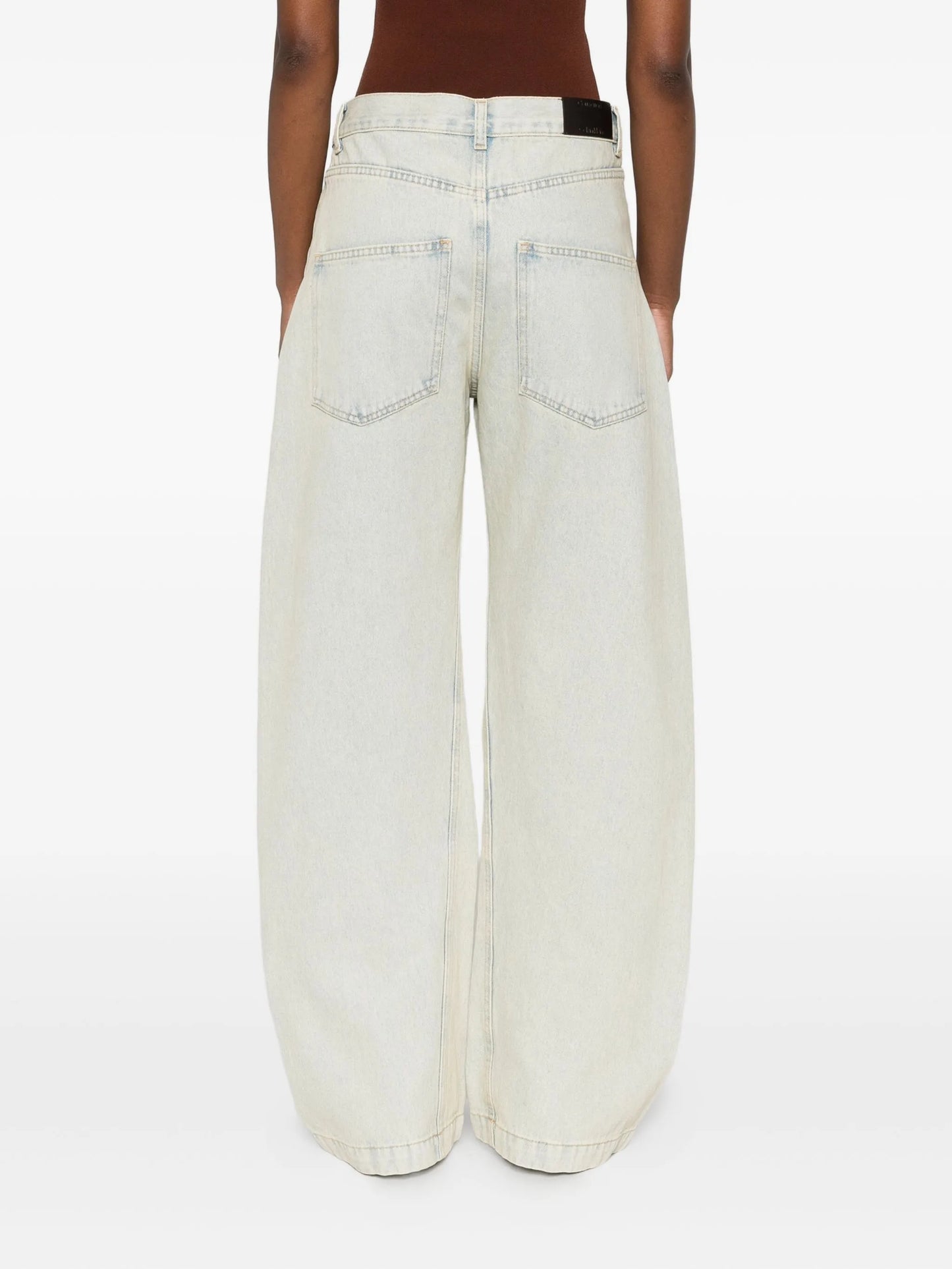 wide-leg jeans
