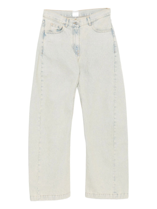 wide-leg jeans