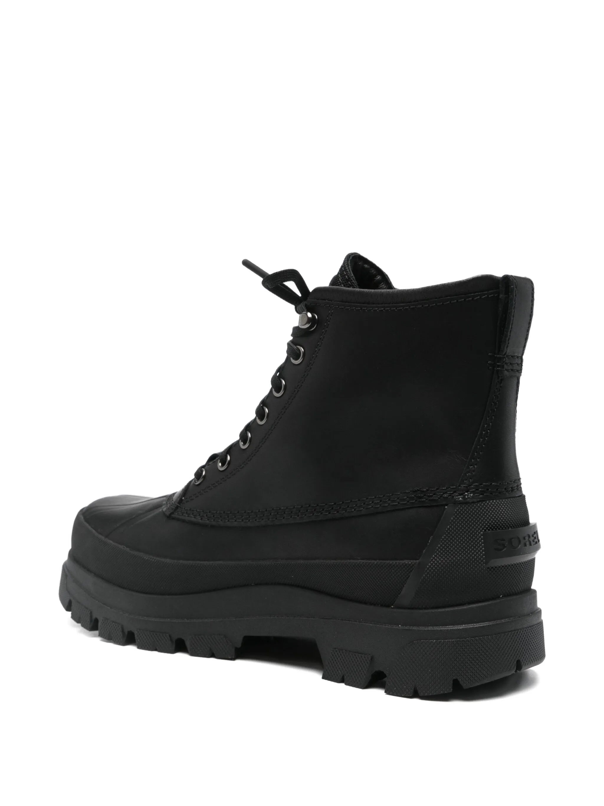 Daystorm lace-up leather boots